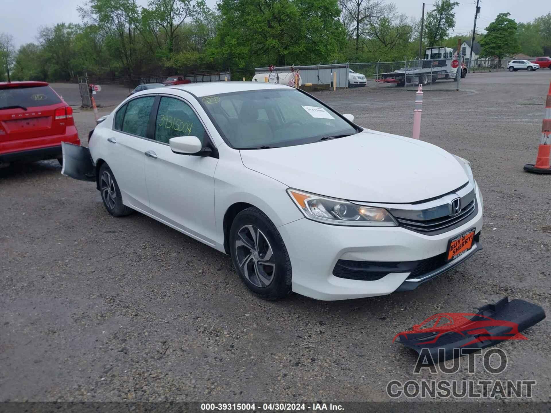 HONDA ACCORD 2017 - 1HGCR2F3XHA087302