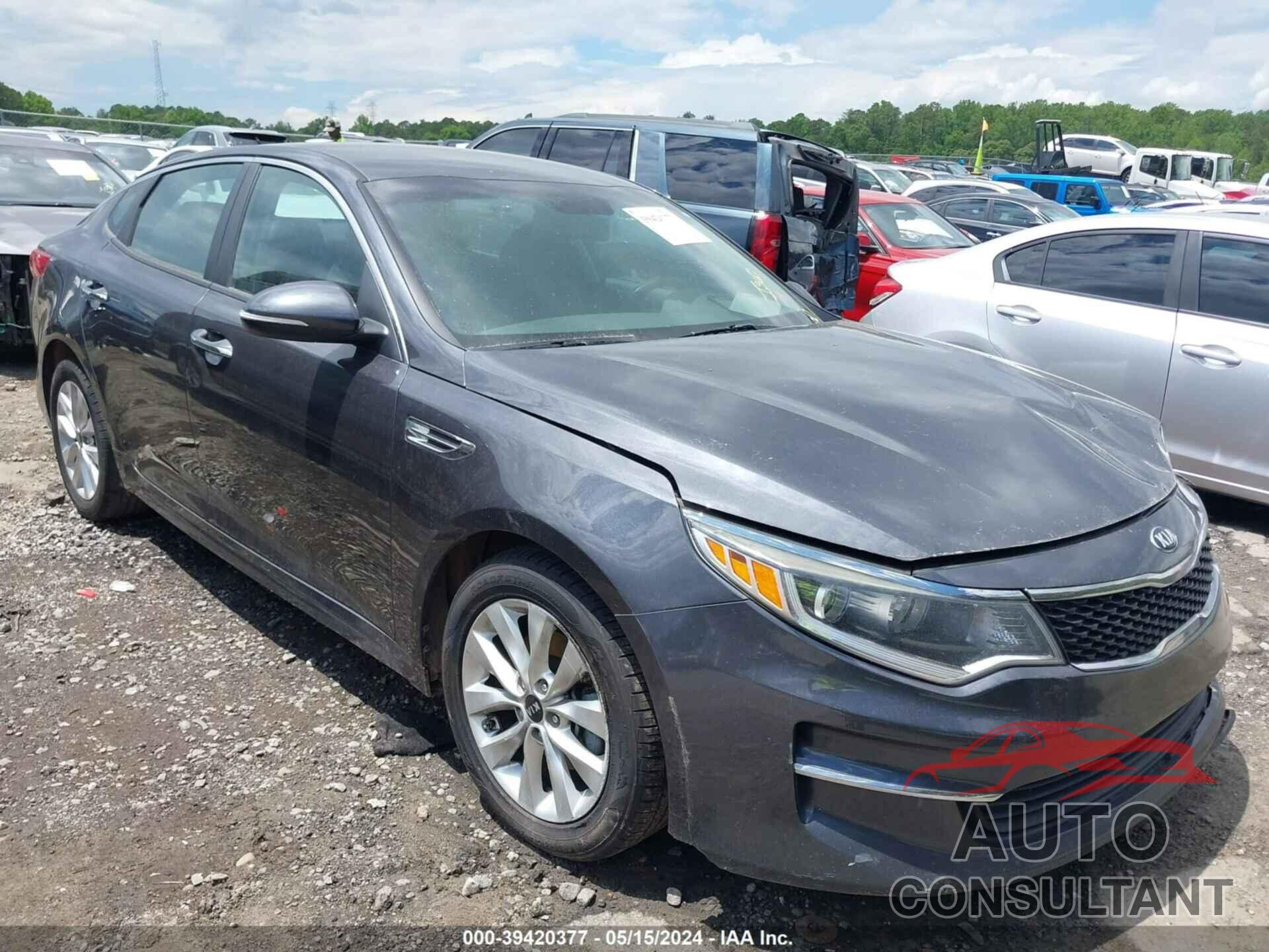 KIA OPTIMA 2017 - 5XXGT4L30HG160909