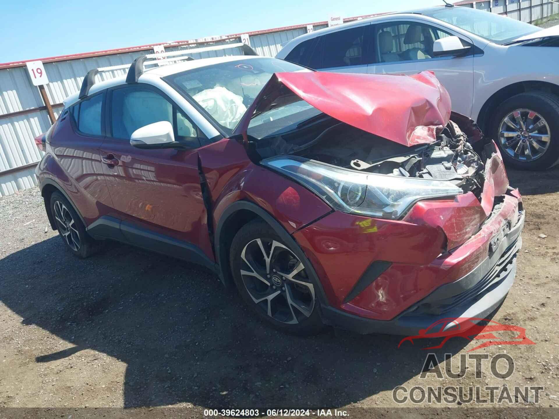 TOYOTA C-HR 2018 - NMTKHMBX1JR015008