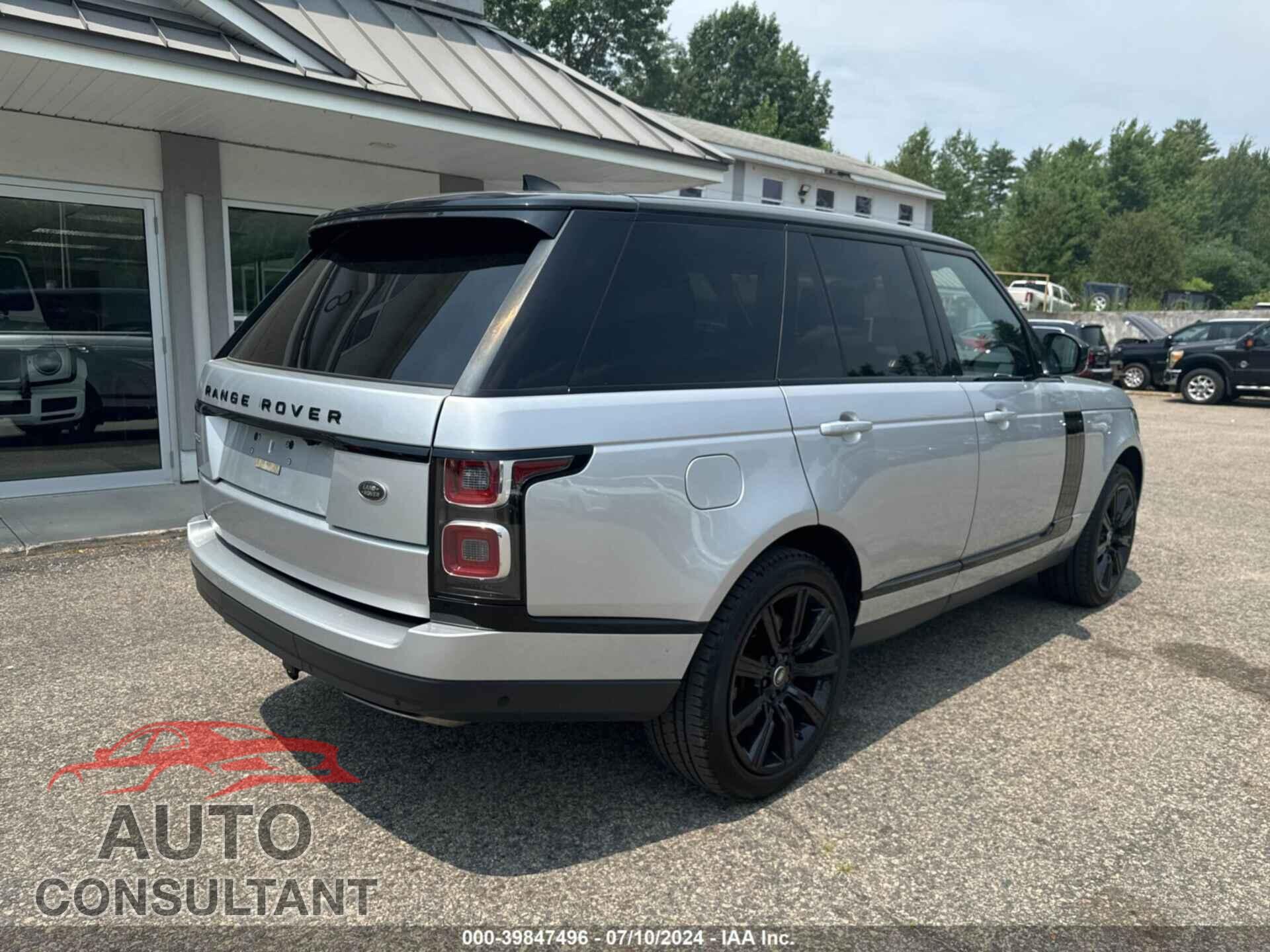 LAND ROVER RANGE ROVER 2018 - SALGS2SV4JA510322