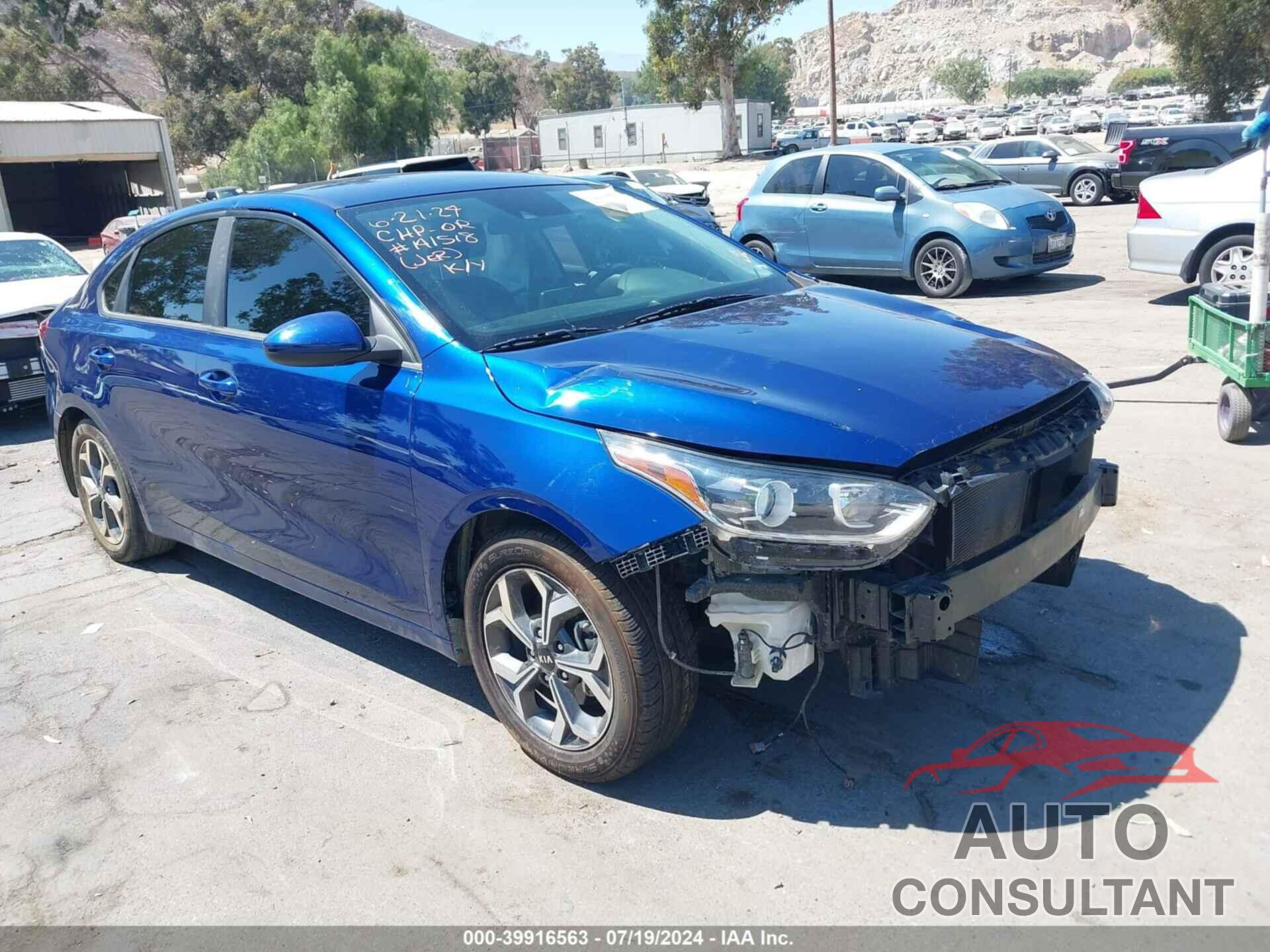 KIA FORTE 2020 - 3KPF24AD1LE175639