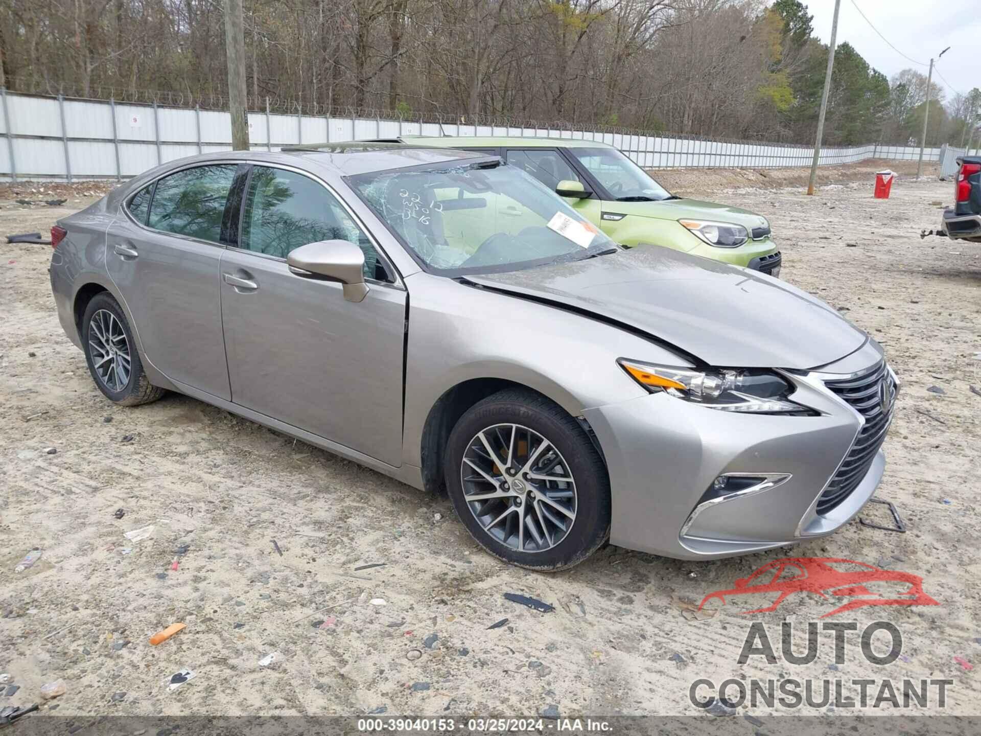 LEXUS ES 2018 - 58ABK1GG5JU102212