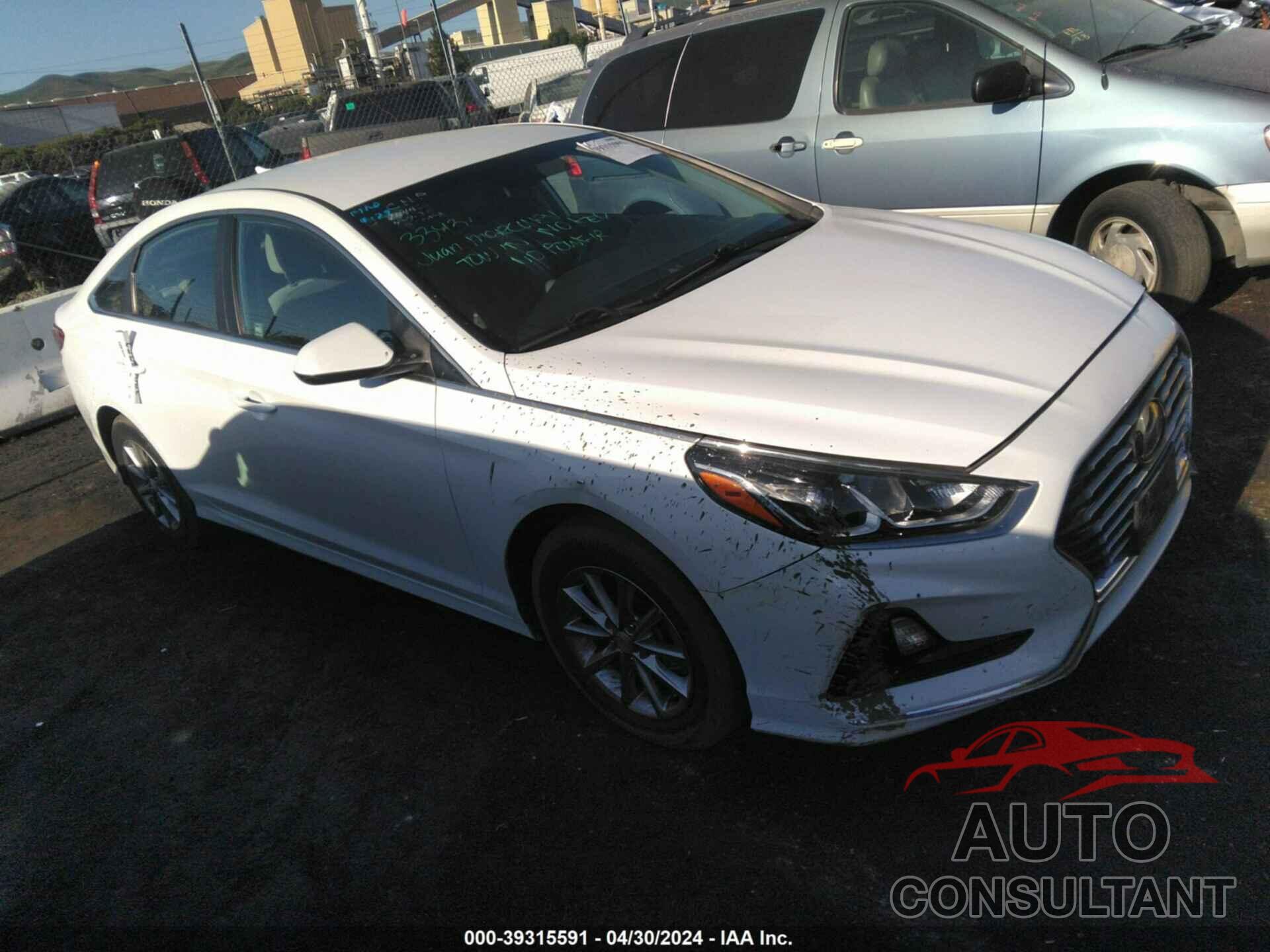 HYUNDAI SONATA 2019 - 5NPE24AF0KH736792