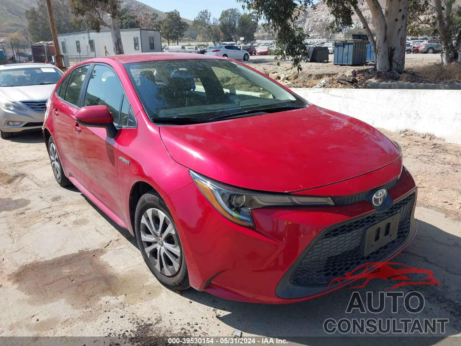 TOYOTA COROLLA 2021 - JTDEAMDE8MJ014115