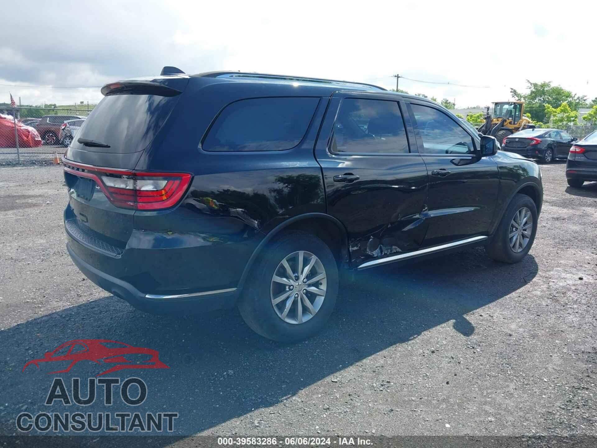 DODGE DURANGO 2017 - 1C4RDJAG5HC710132