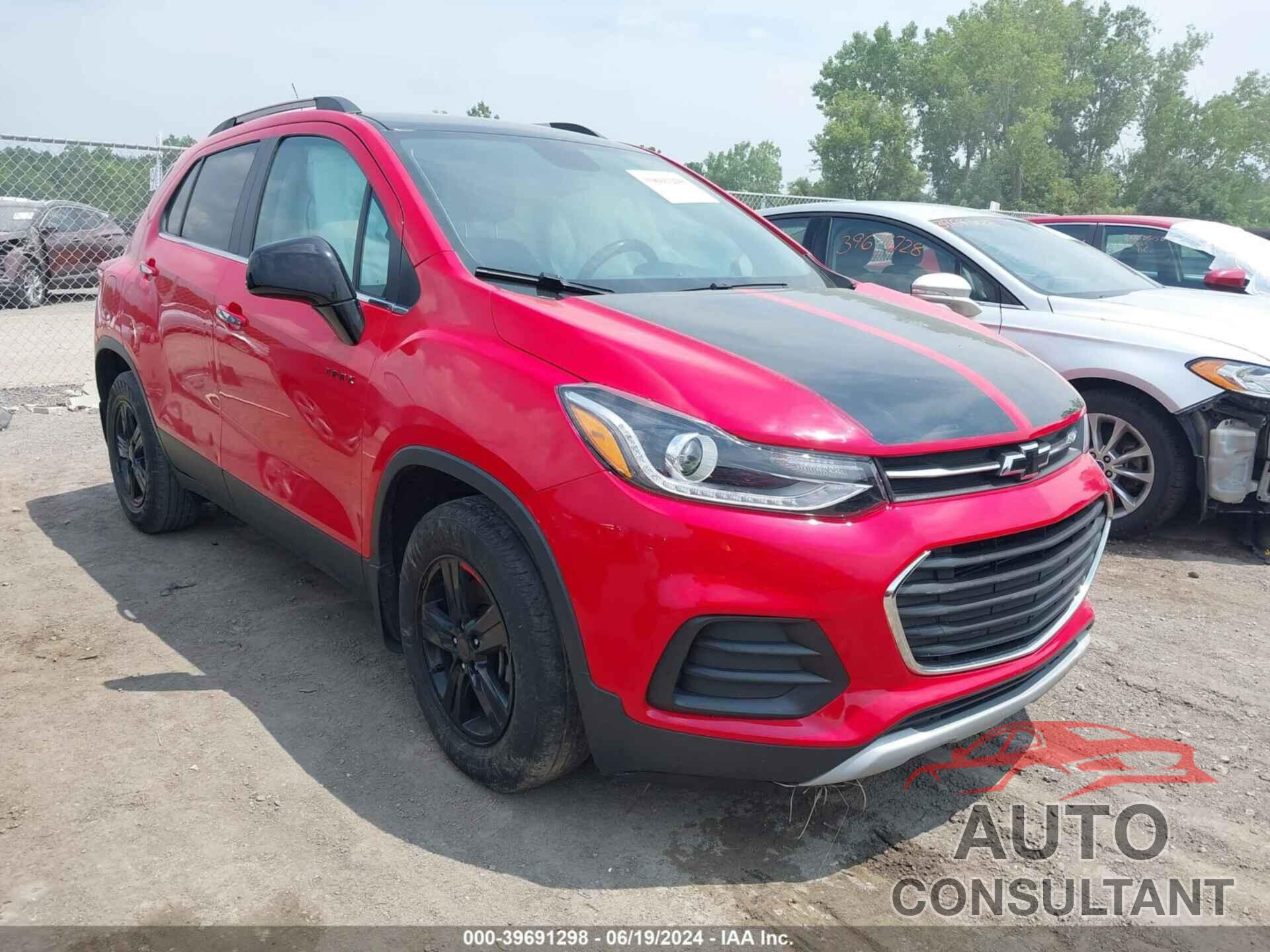 CHEVROLET TRAX 2018 - 3GNCJLSB1JL270845