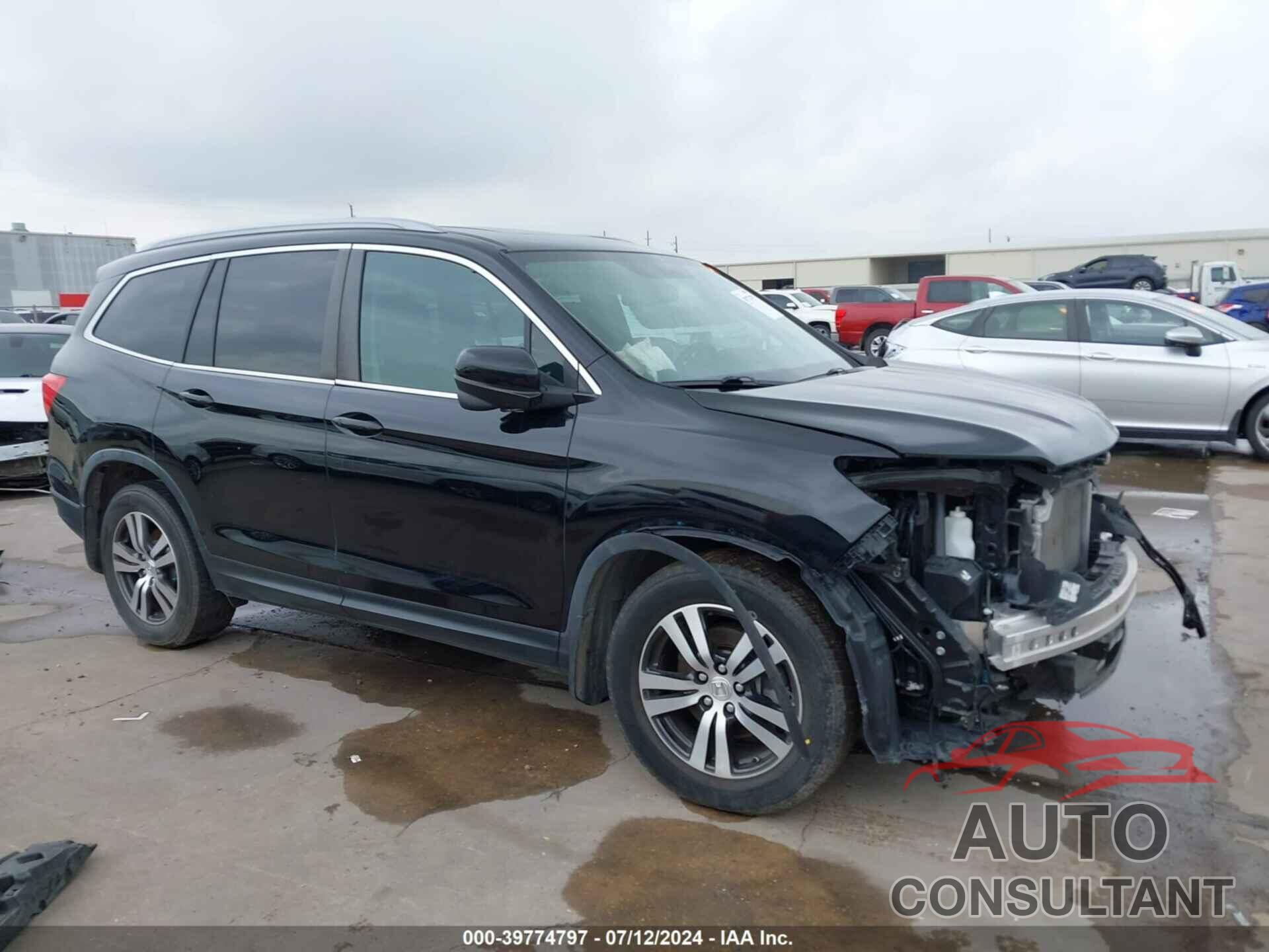 HONDA PILOT 2017 - 5FNYF5H57HB005319