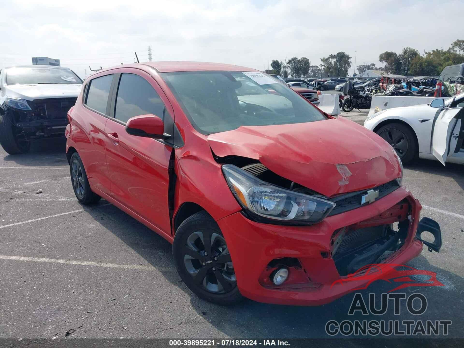 CHEVROLET SPARK 2018 - KL8CD6SA1JC420935