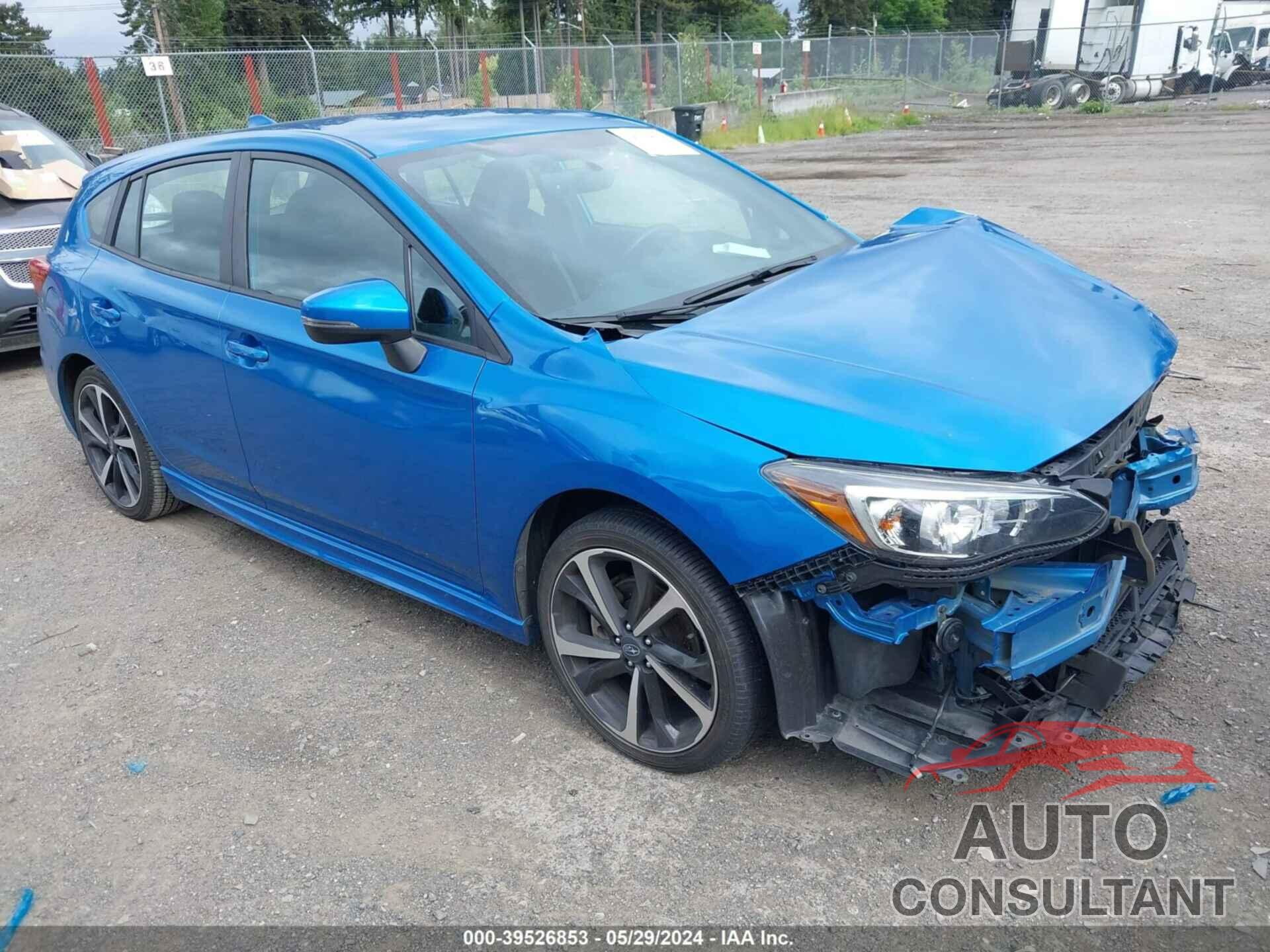 SUBARU IMPREZA 2021 - 4S3GTAL62M3705852