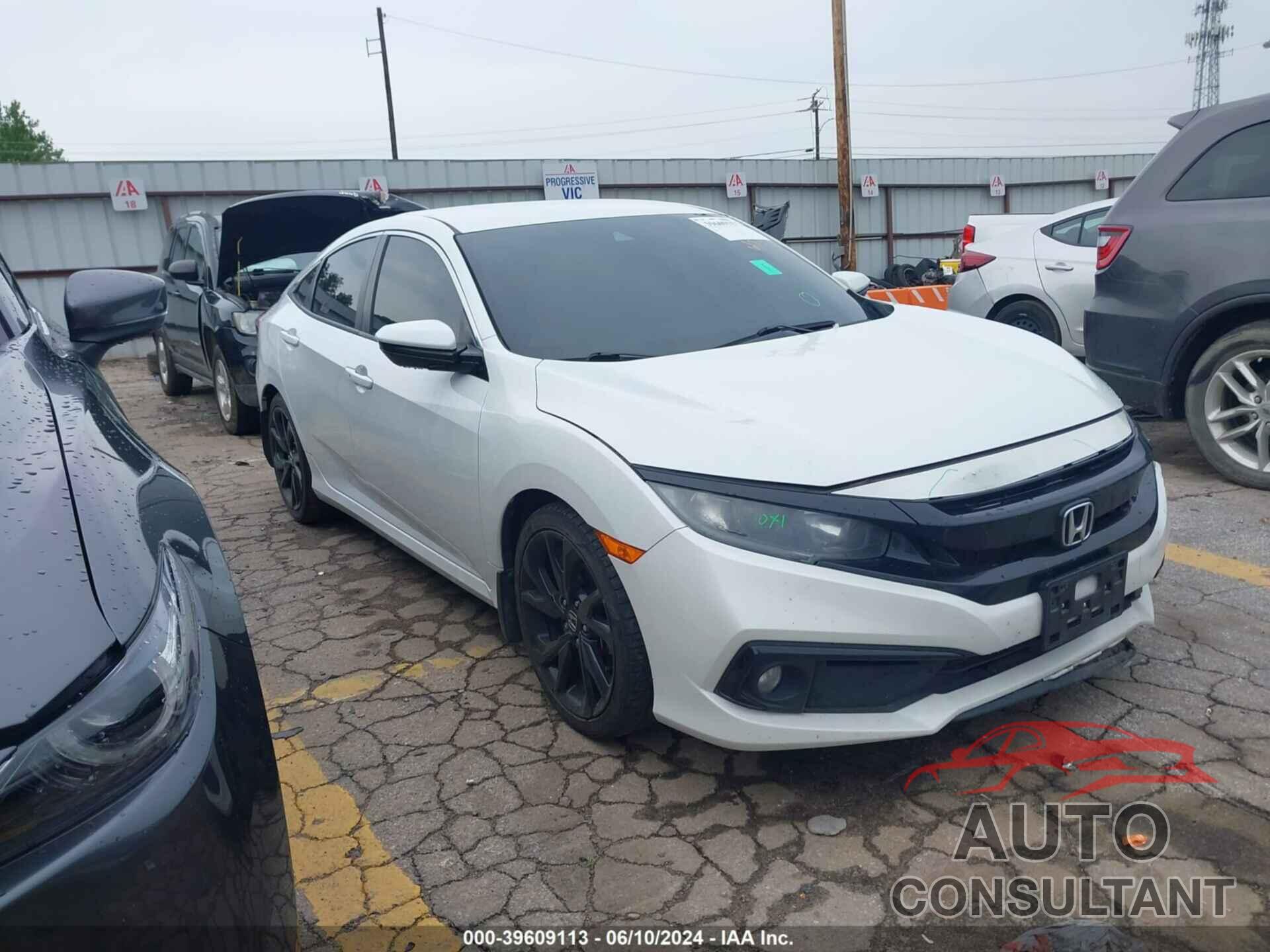 HONDA CIVIC 2019 - 19XFC2F81KE015935