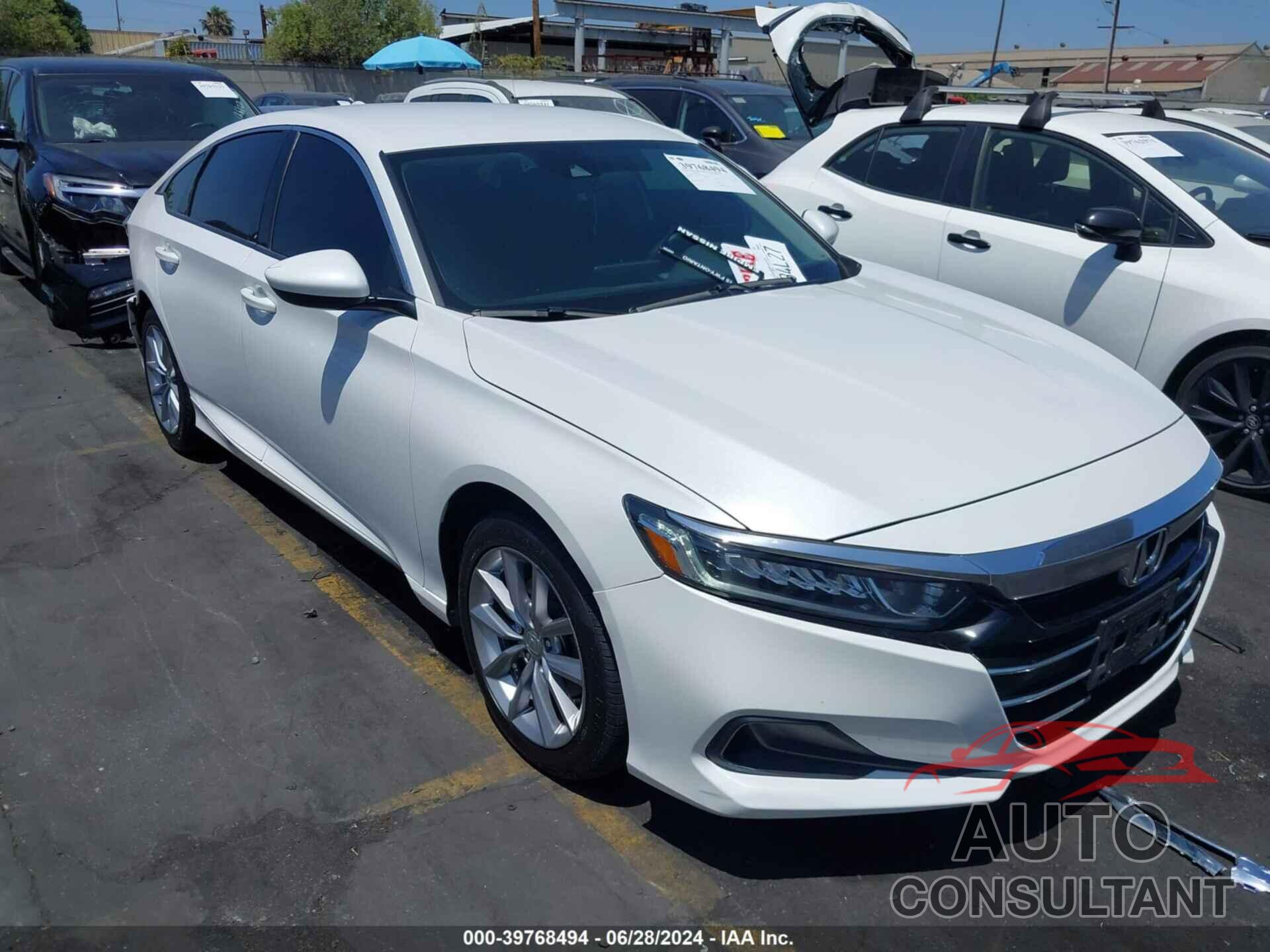 HONDA ACCORD 2021 - 1HGCV1F15MA072592