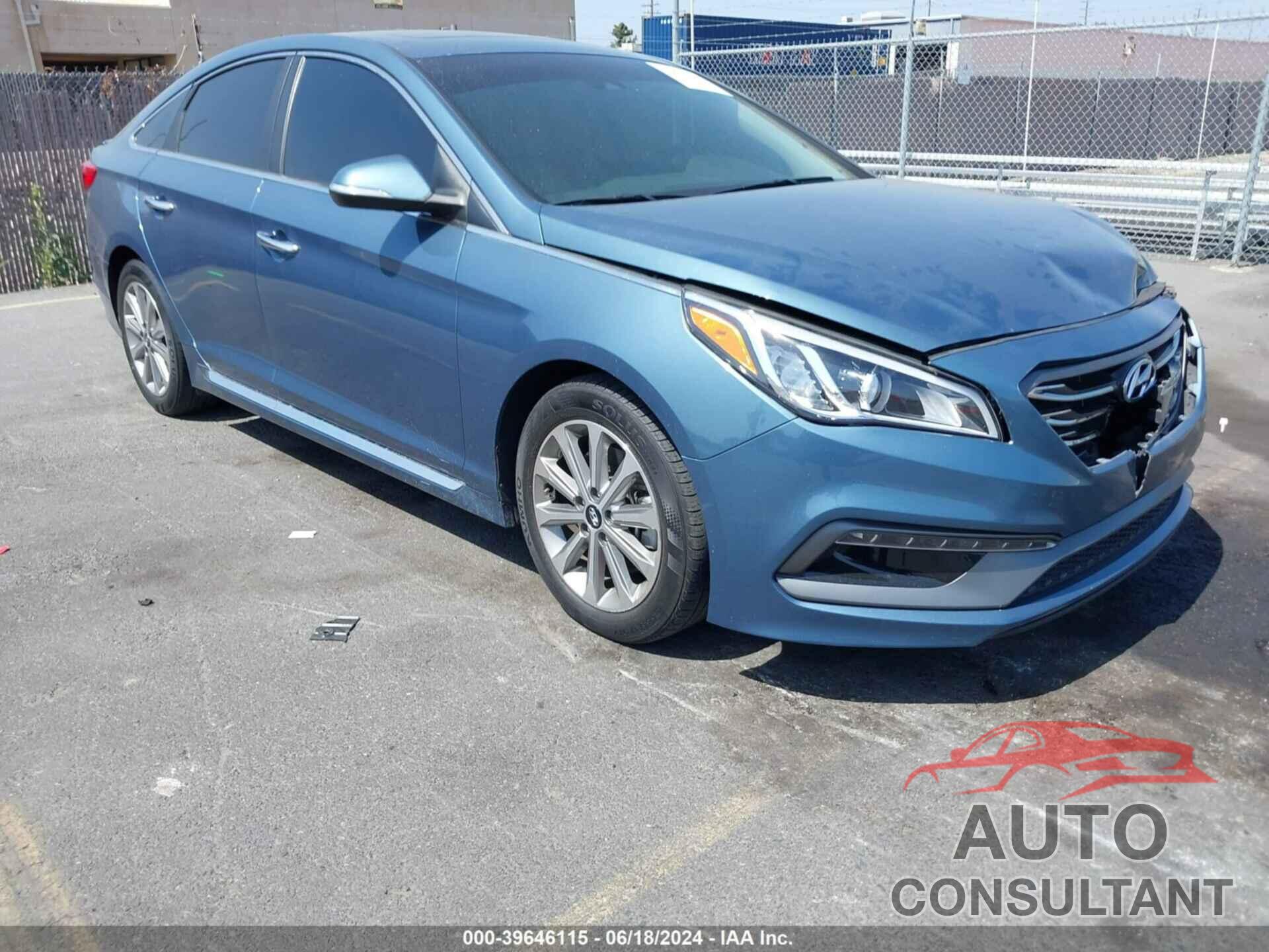 HYUNDAI SONATA 2017 - 5NPE34AF3HH583797