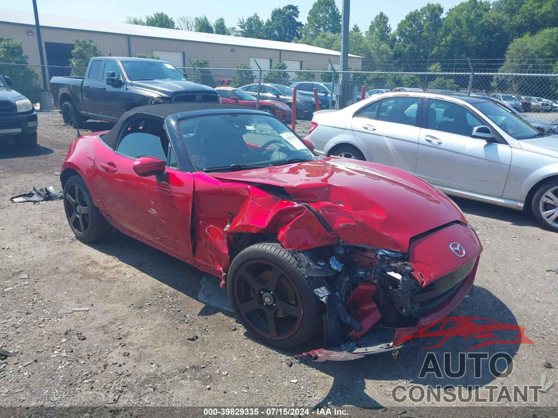 MAZDA MX-5 MIATA 2016 - JM1NDAD71G0110489