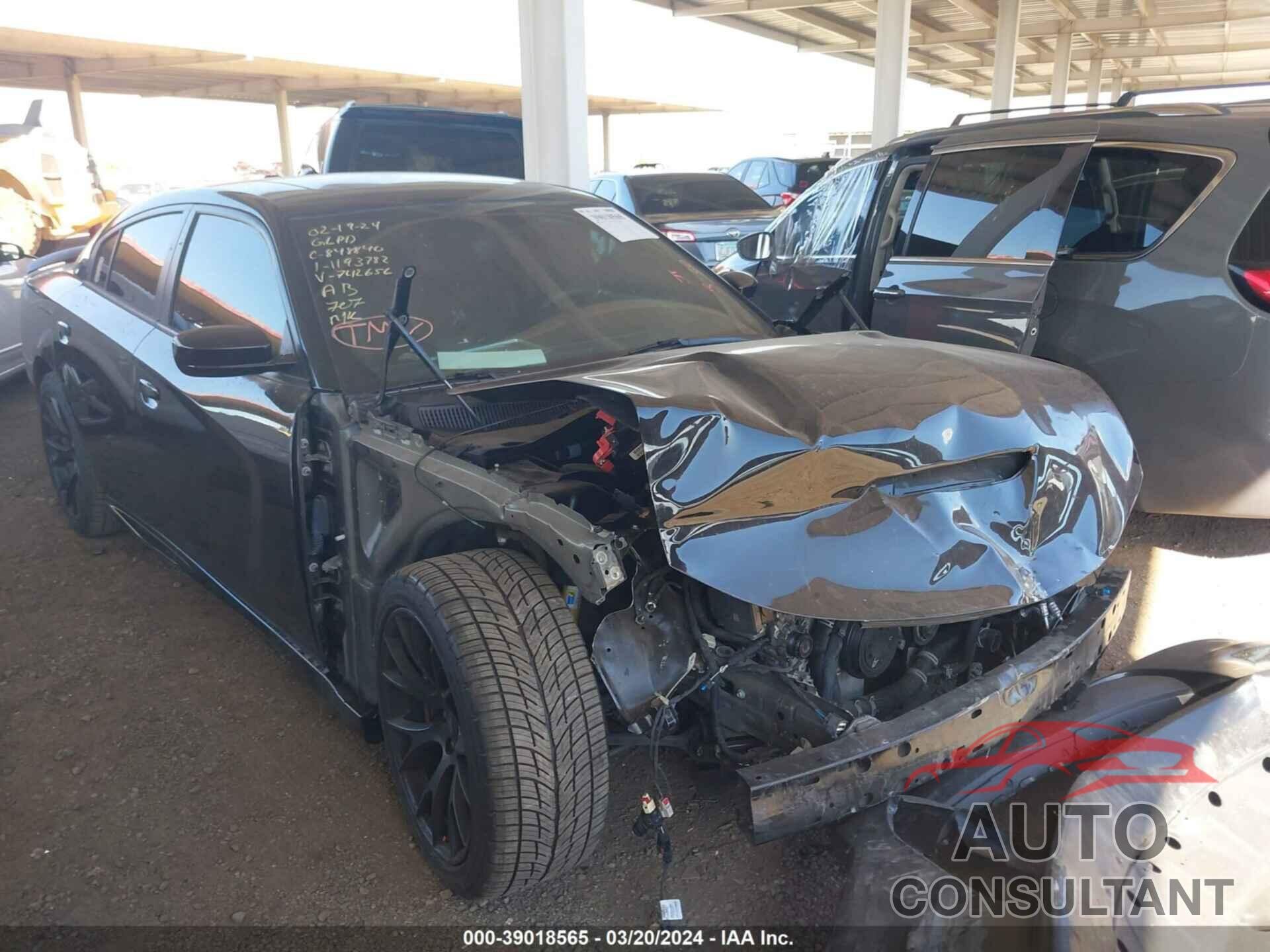 DODGE CHARGER 2019 - 2C3CDXGJ6KH742656