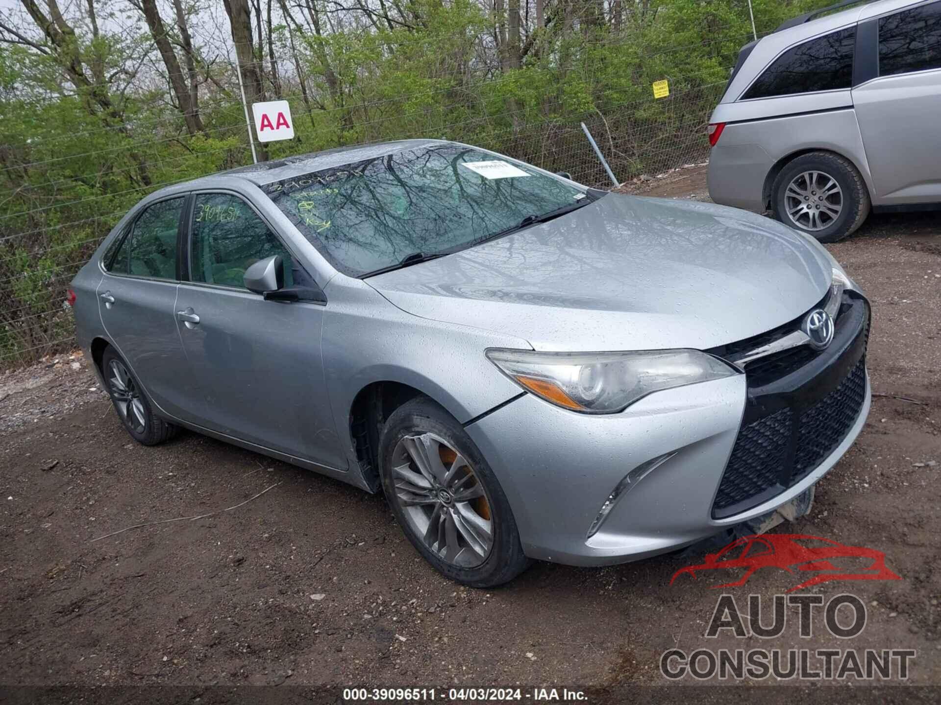 TOYOTA CAMRY 2017 - 4T1BF1FK8HU290218