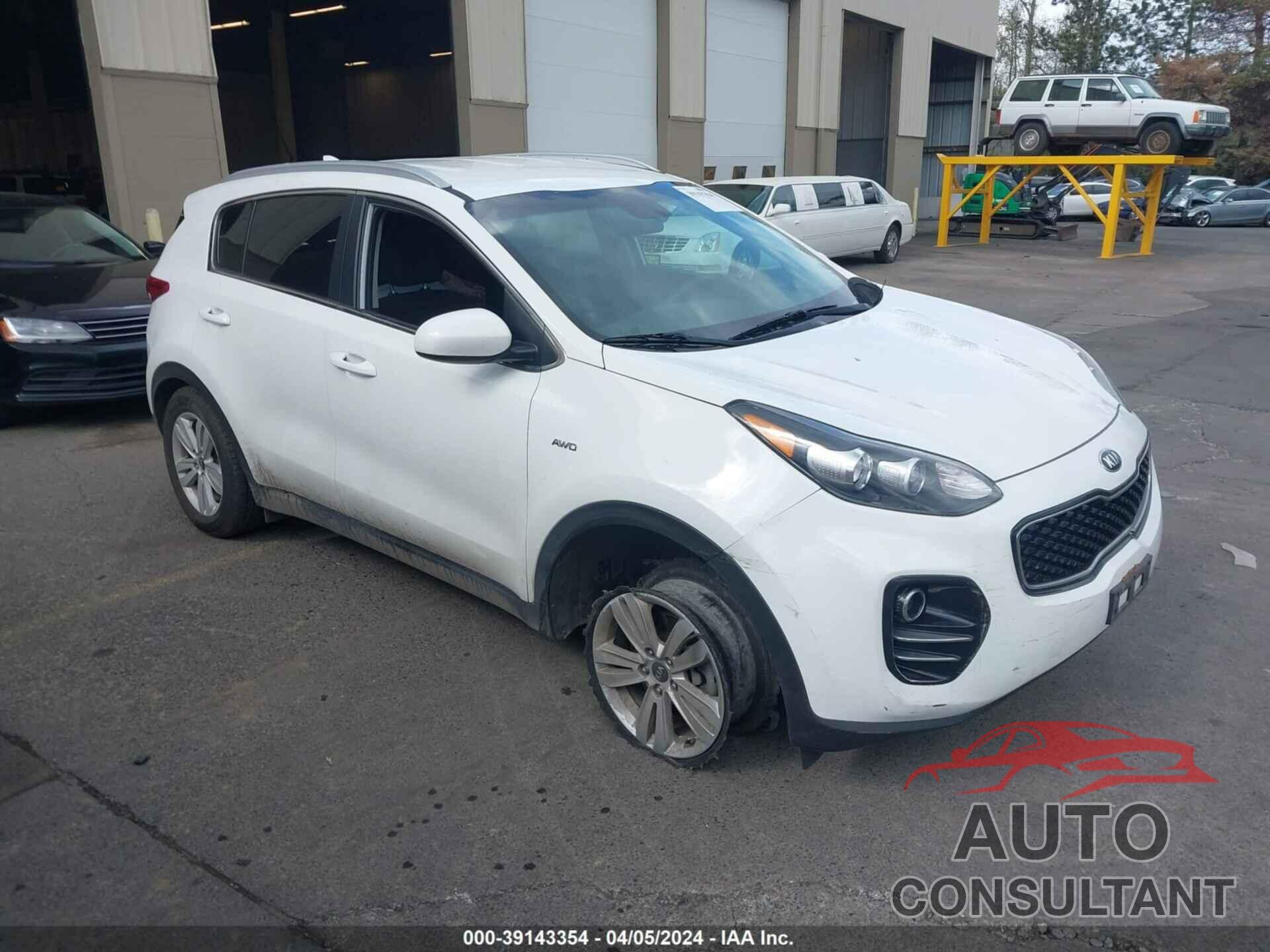 KIA SPORTAGE 2018 - KNDPMCAC4J7433049