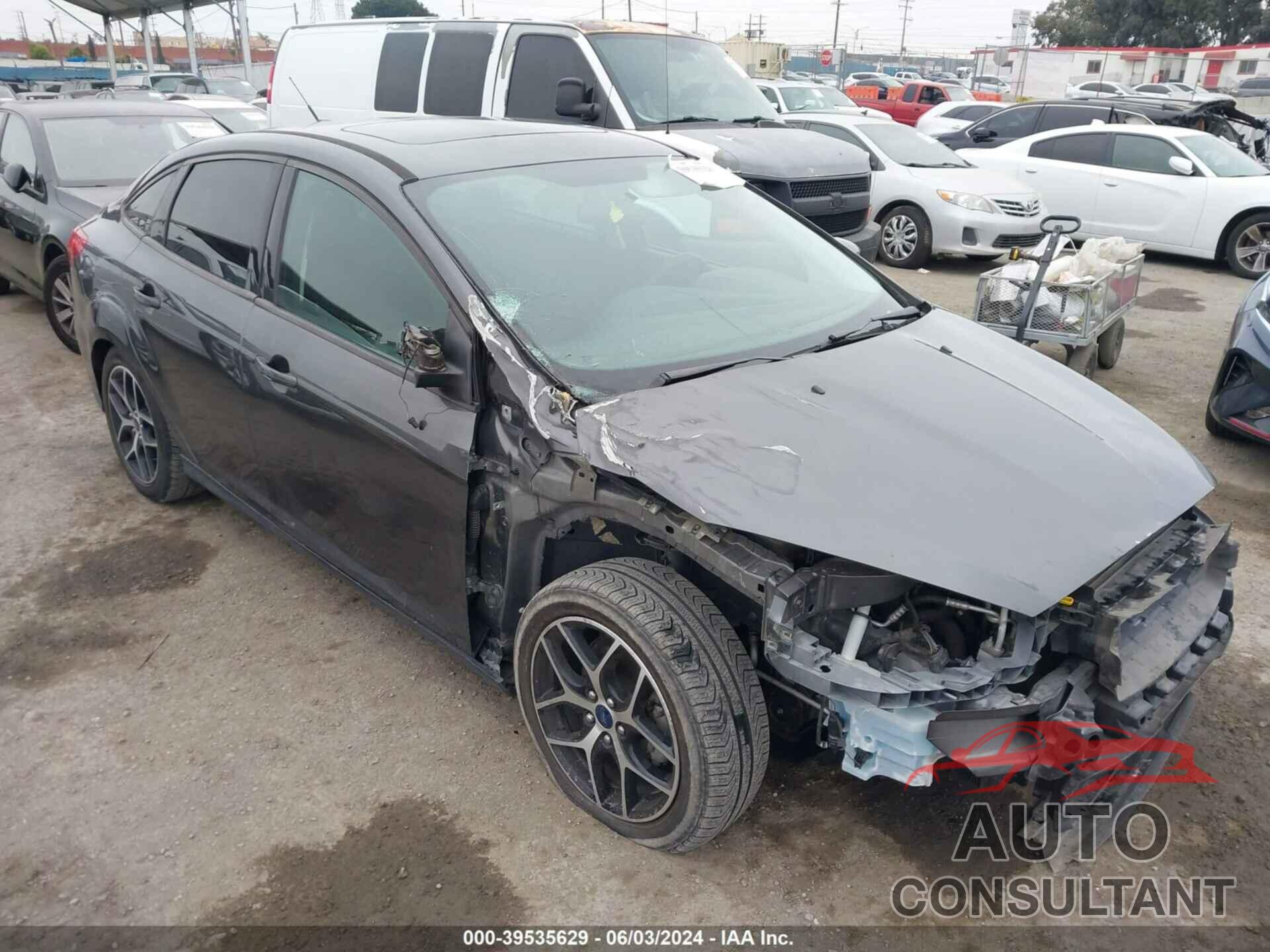 FORD FOCUS 2018 - 1FADP3H25JL260534