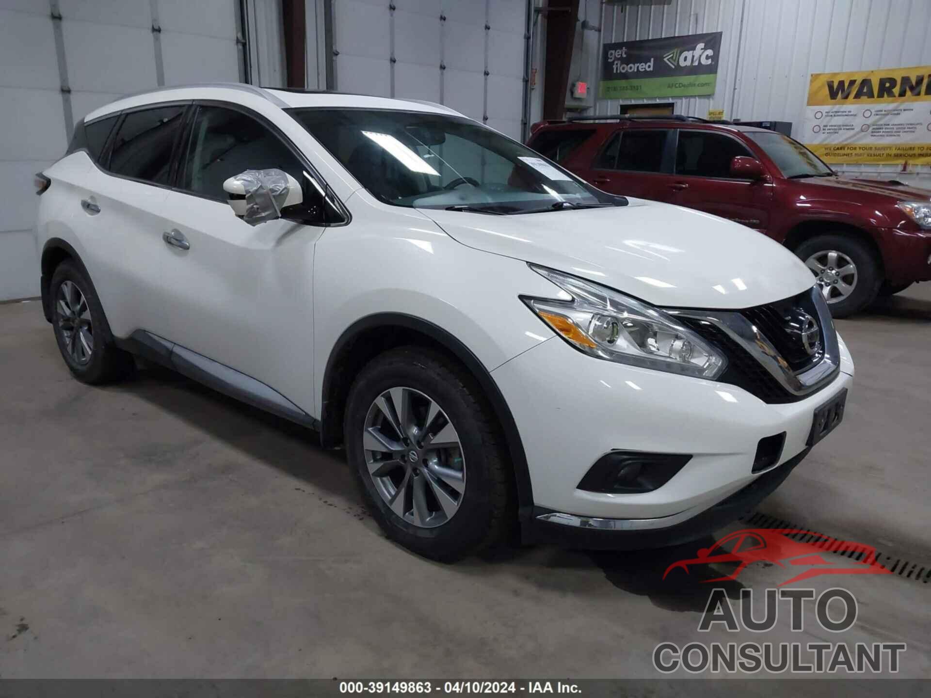 NISSAN MURANO 2017 - 5N1AZ2MH4HN139547