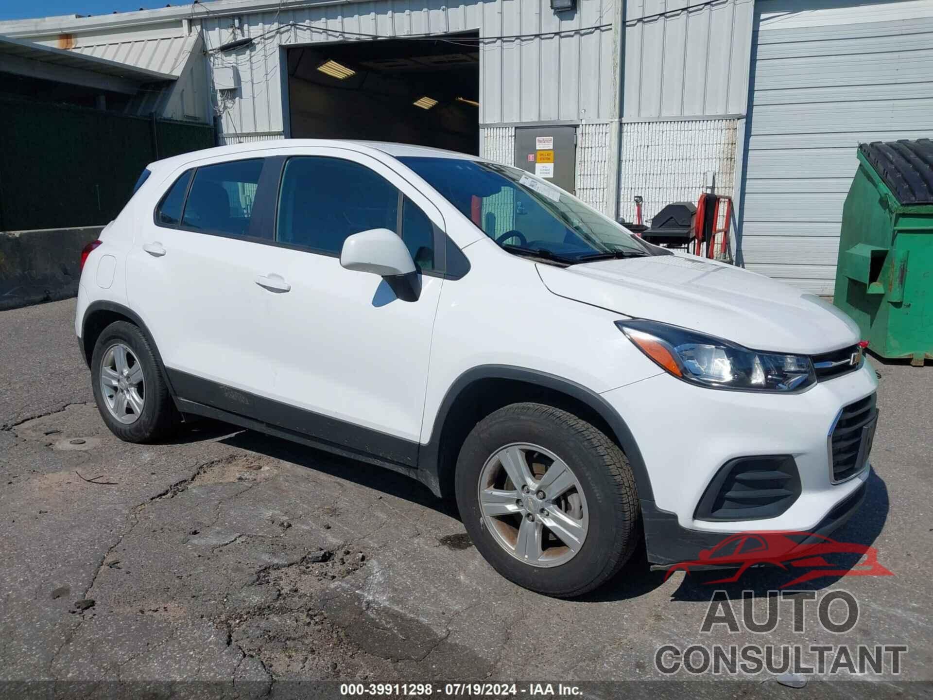 CHEVROLET TRAX 2019 - 3GNCJKSB0KL324177