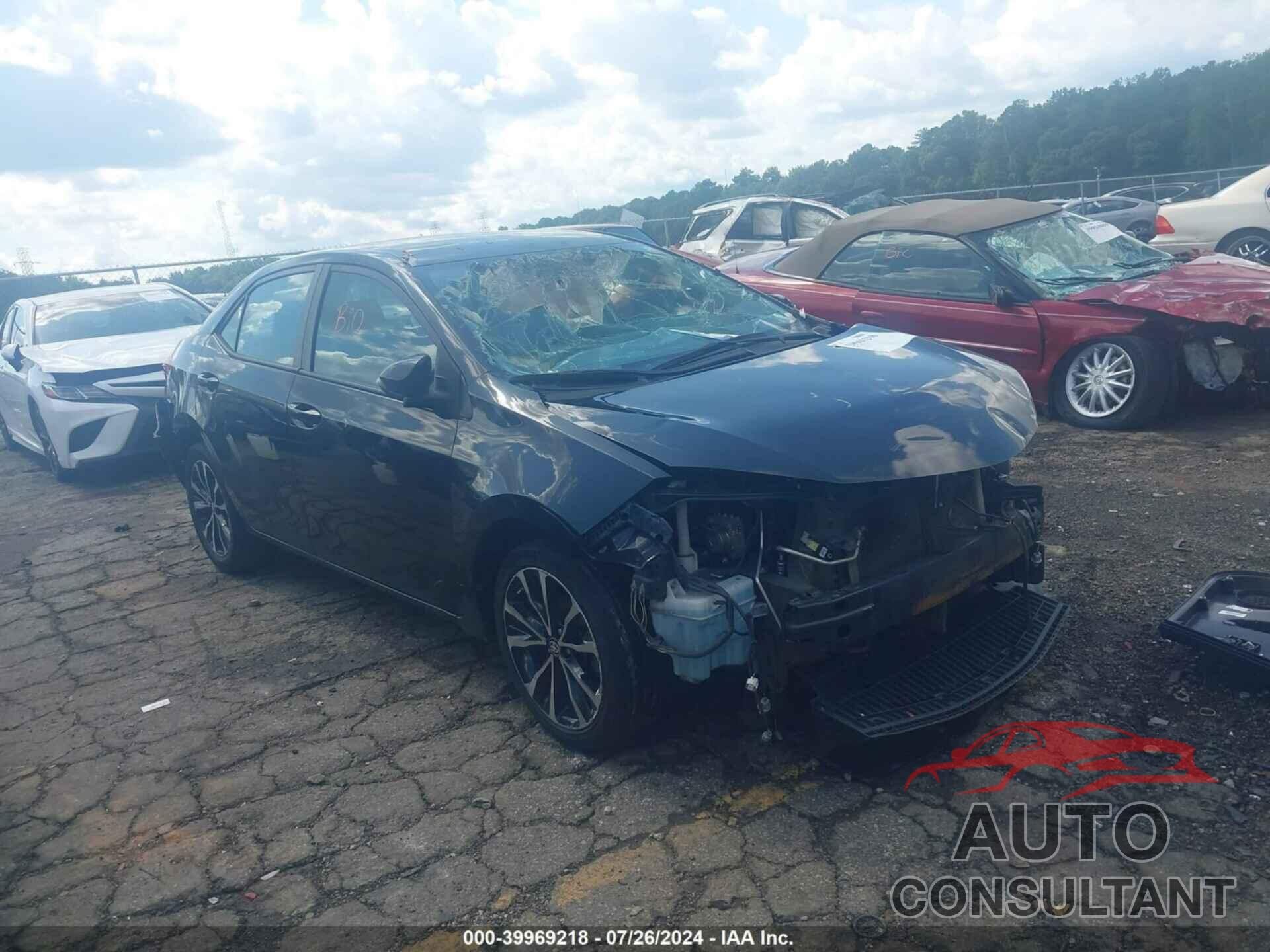 TOYOTA COROLLA 2019 - 5YFBURHE9KP939321
