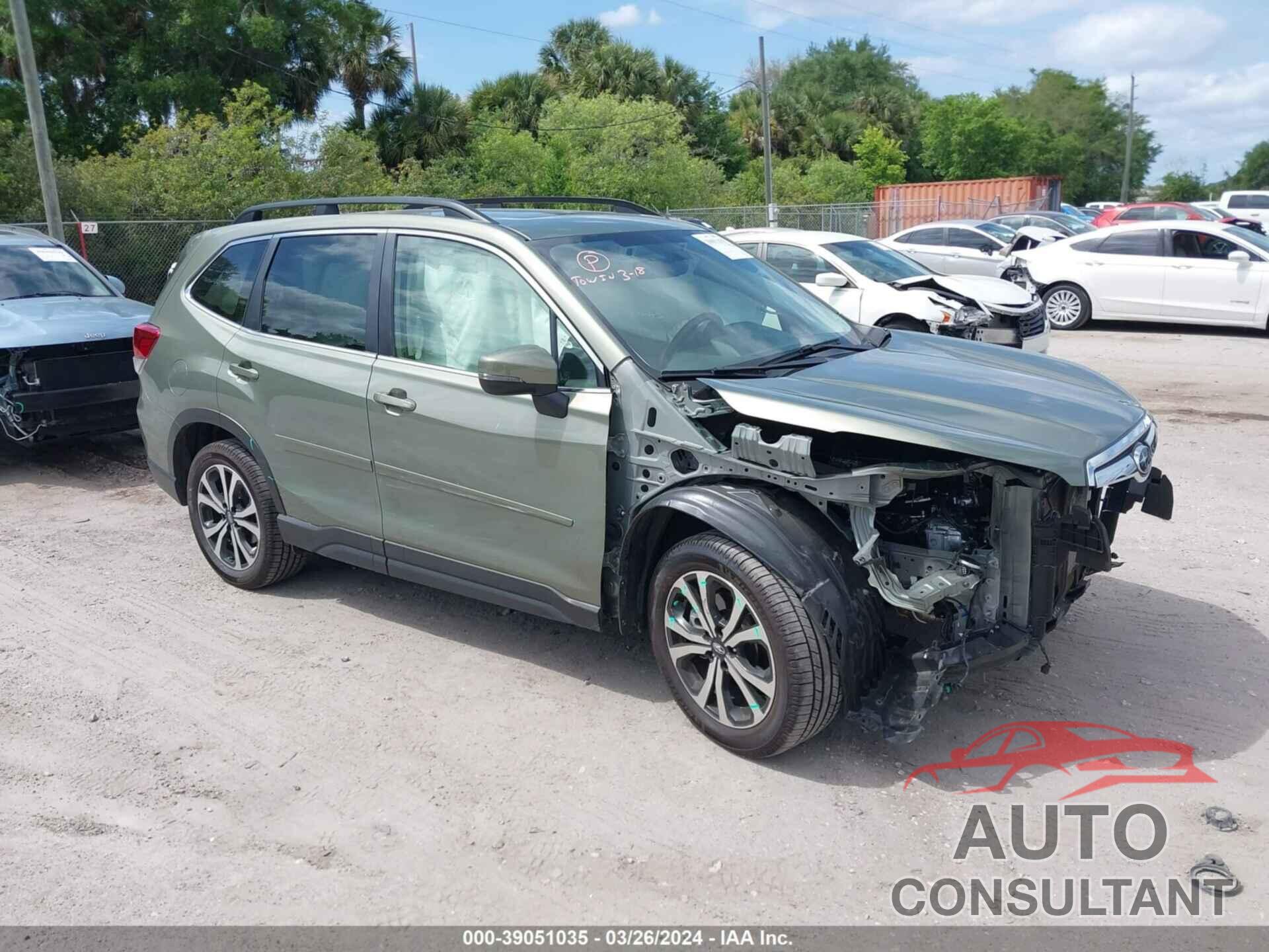 SUBARU FORESTER 2020 - JF2SKAUC6LH400858