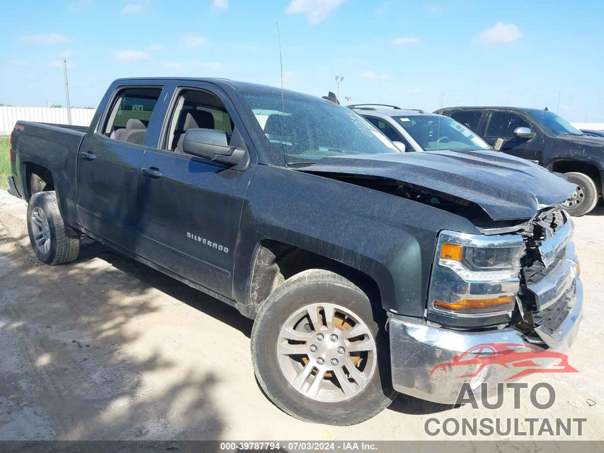 CHEVROLET SILVERADO 1500 2017 - 3GCUKREC1HG217342