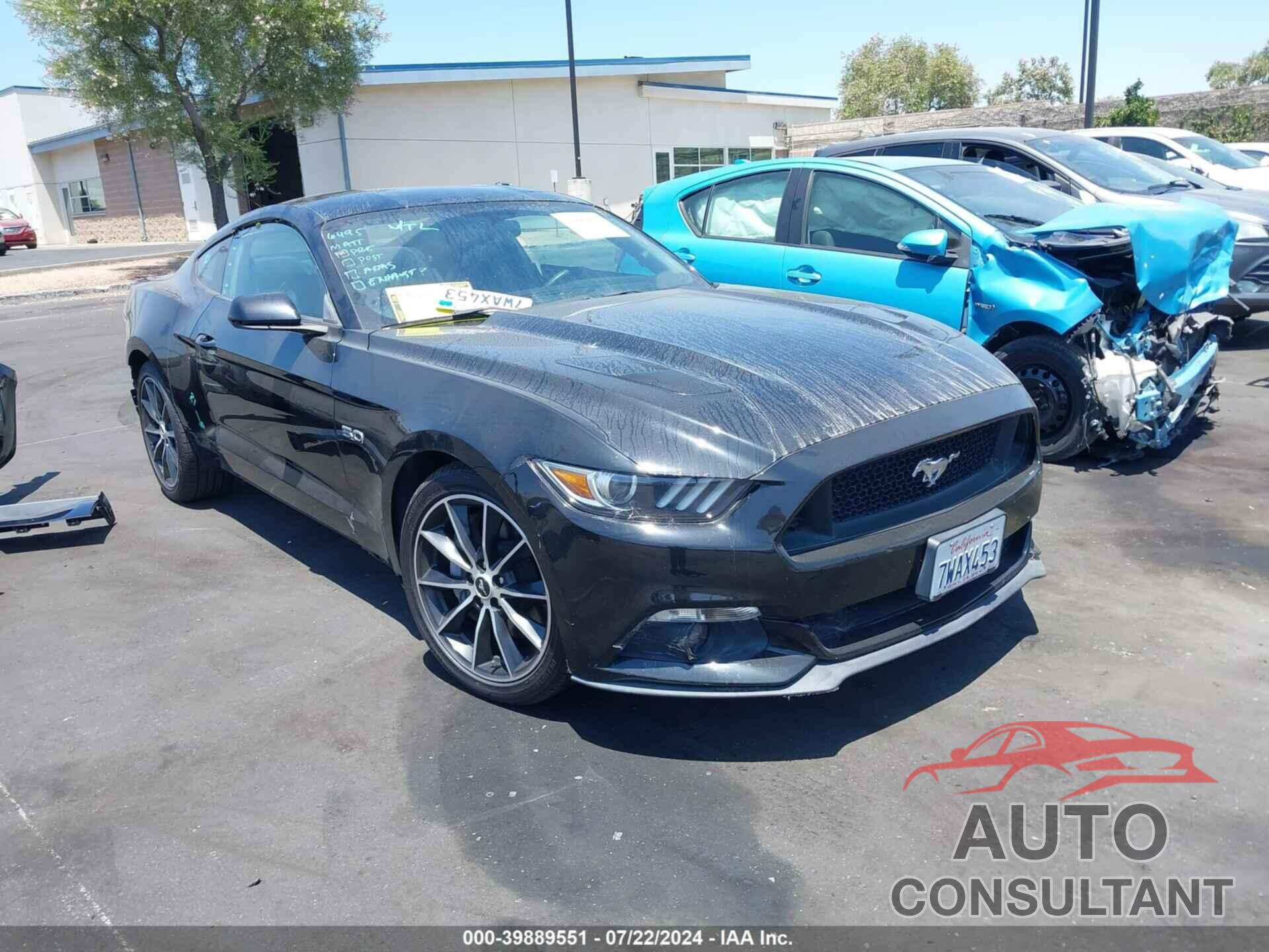 FORD MUSTANG 2017 - 1FA6P8CF8H5250448