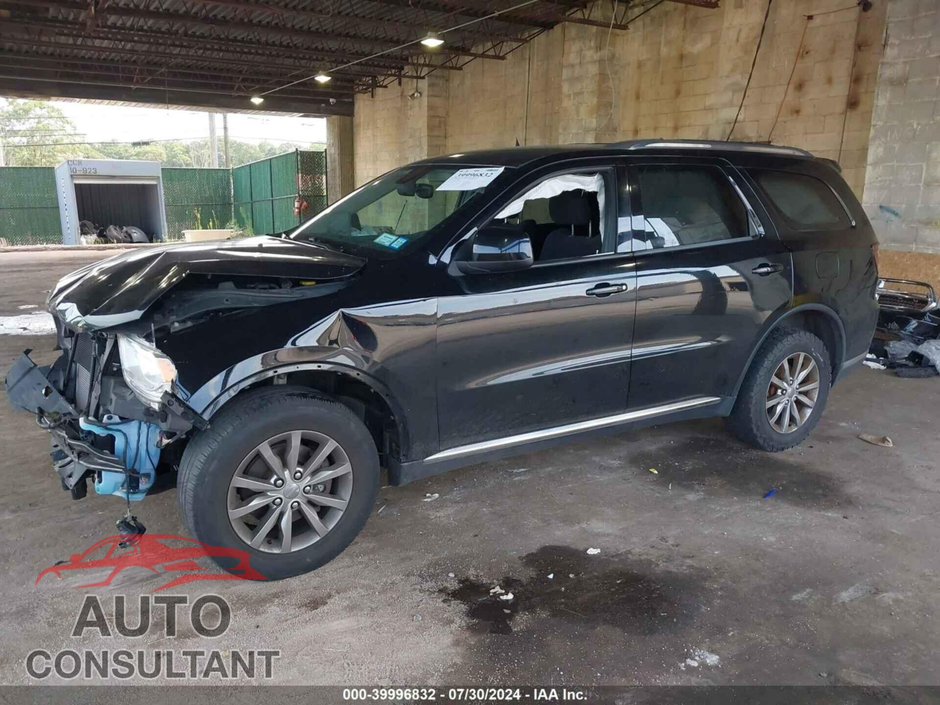 DODGE DURANGO 2018 - 1C4RDJAG4JC101491