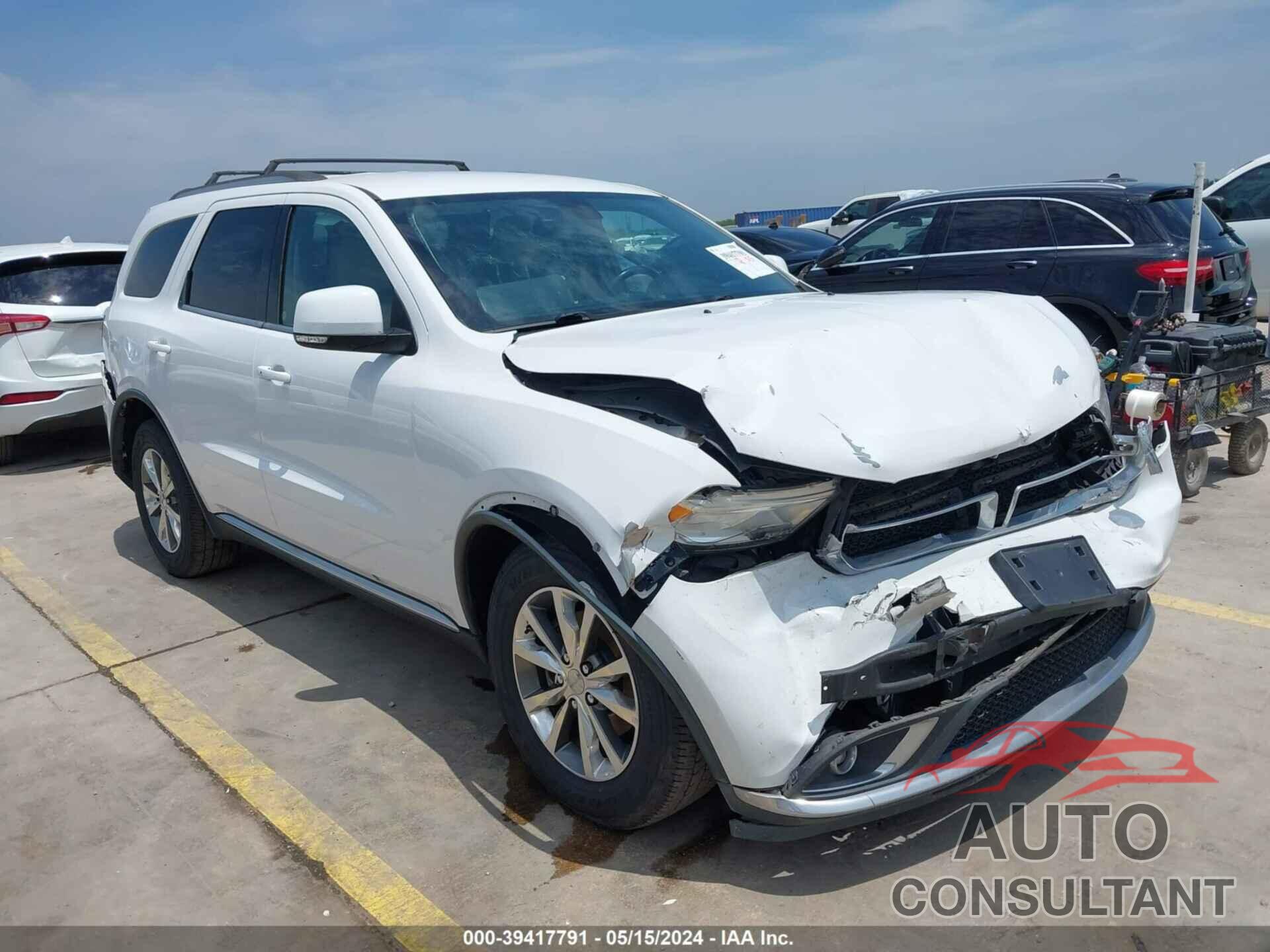 DODGE DURANGO 2015 - 1C4RDHDGXFC740289