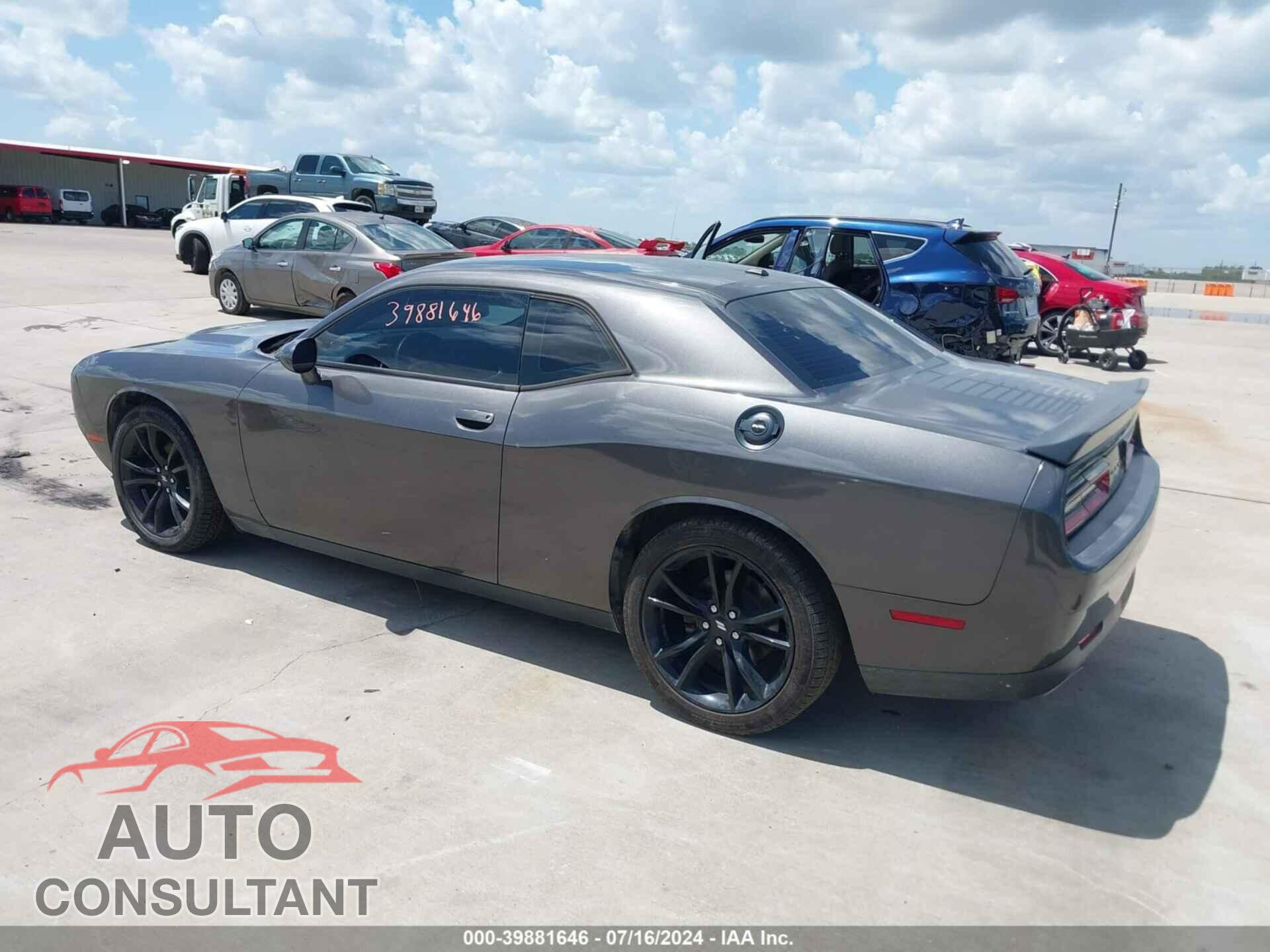 DODGE CHALLENGER 2017 - 2C3CDZAGXHH531977