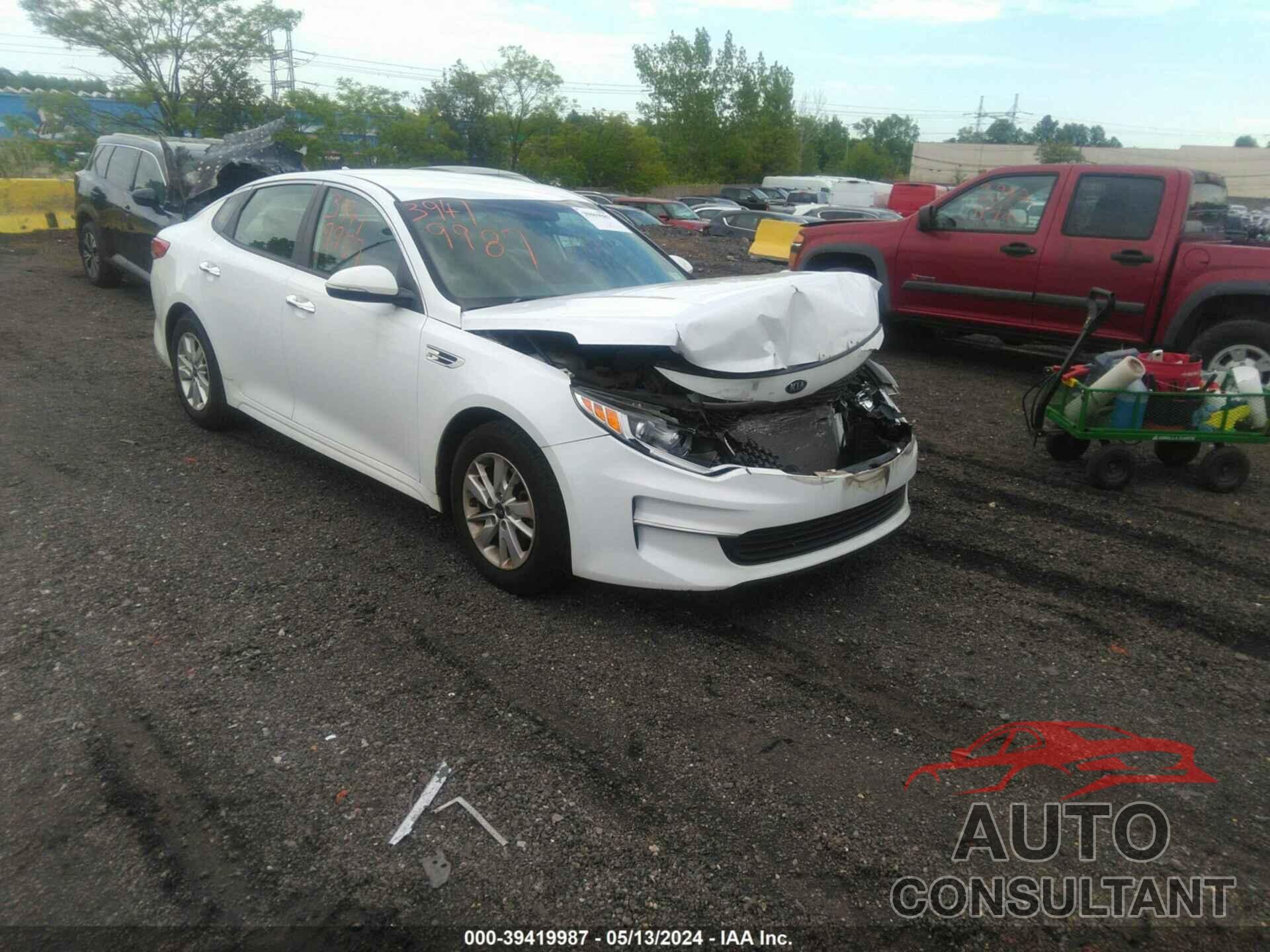 KIA OPTIMA 2016 - 5XXGT4L31GG070621