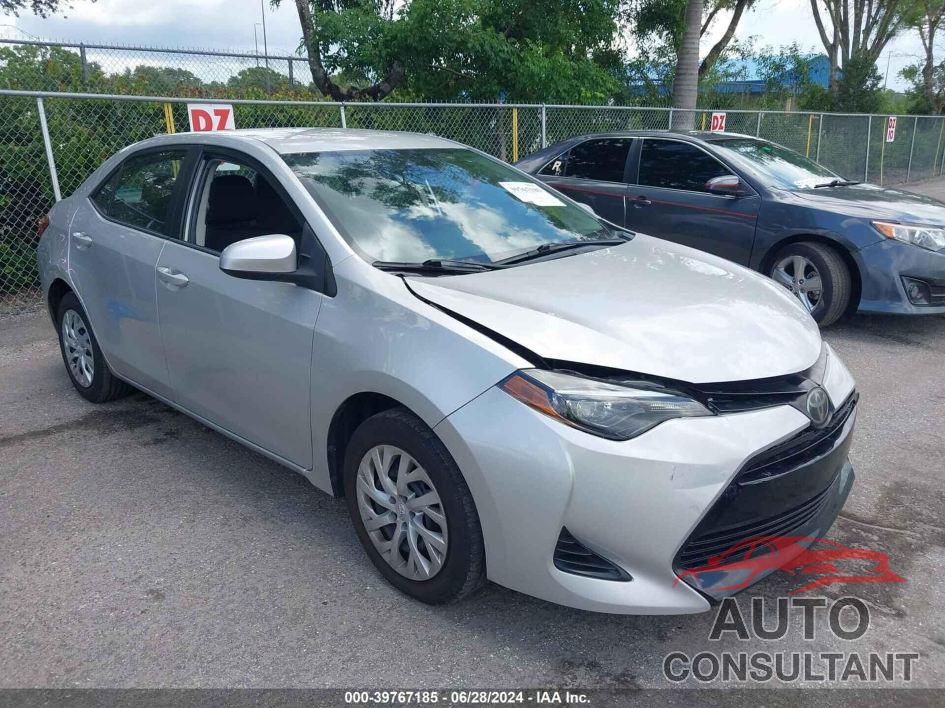 TOYOTA COROLLA 2019 - 5YFBURHE0KP920219
