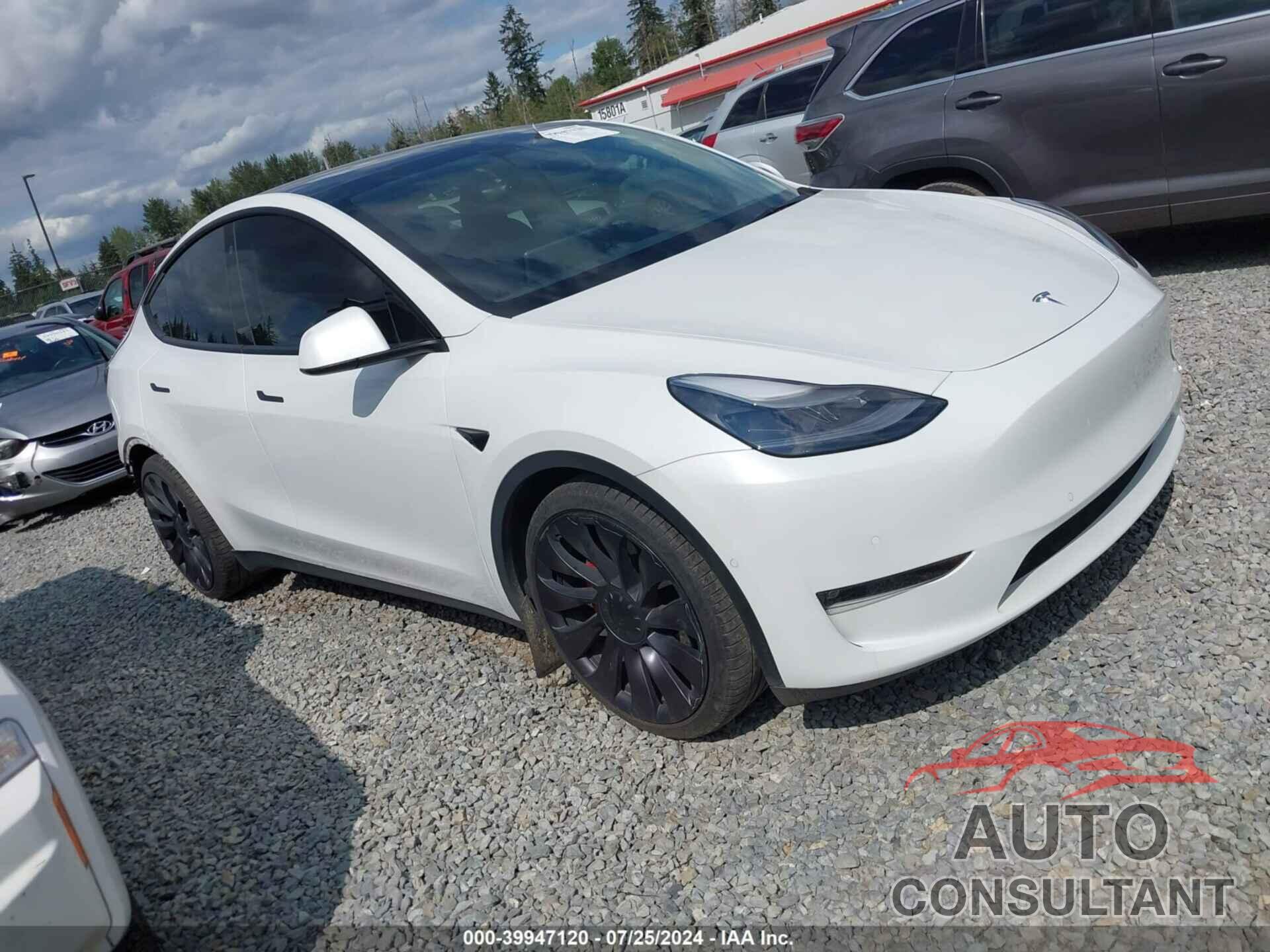 TESLA MODEL Y 2021 - 5YJYGDEF4MF258290