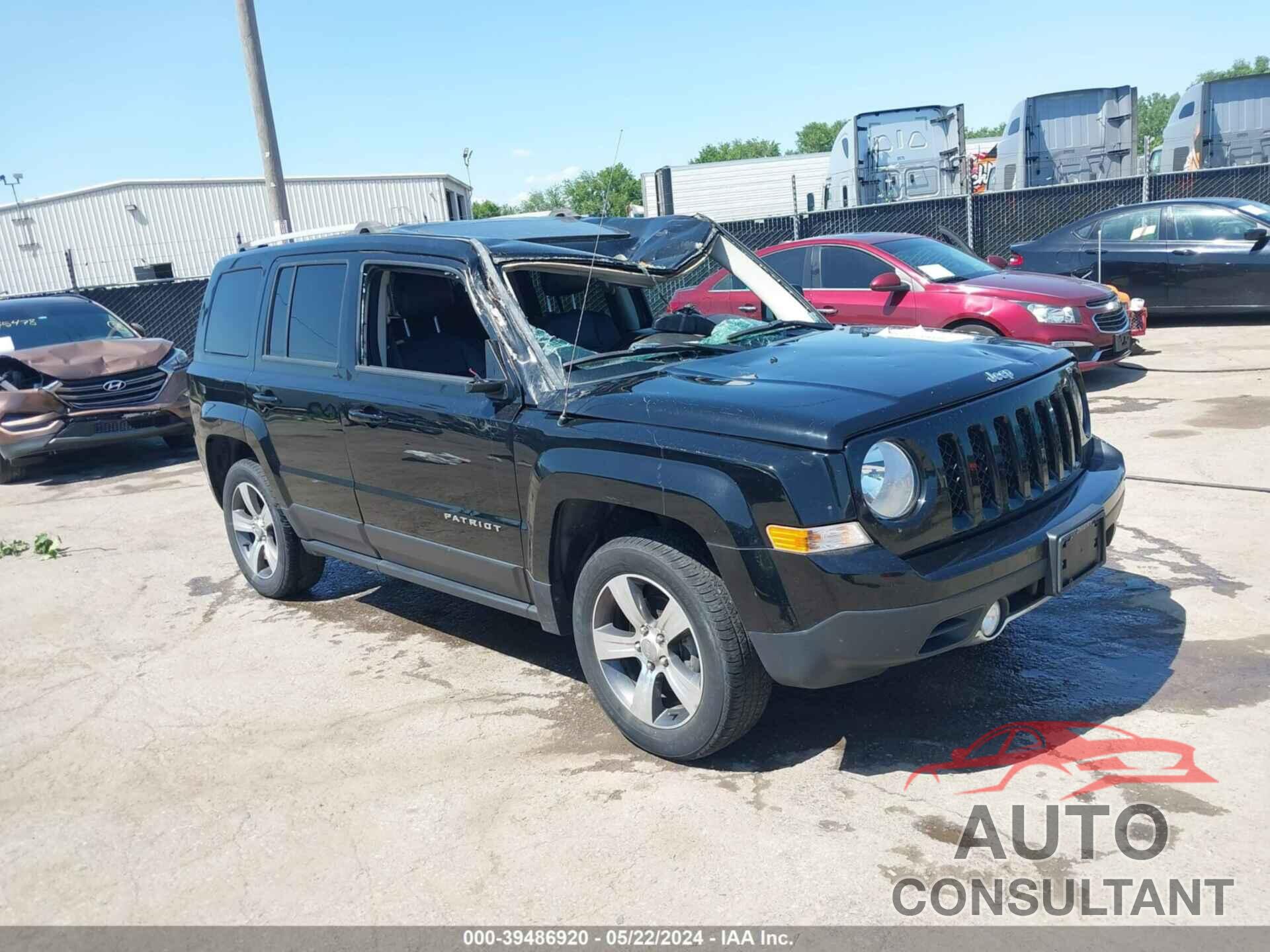 JEEP PATRIOT 2016 - 1C4NJRFB3GD545807