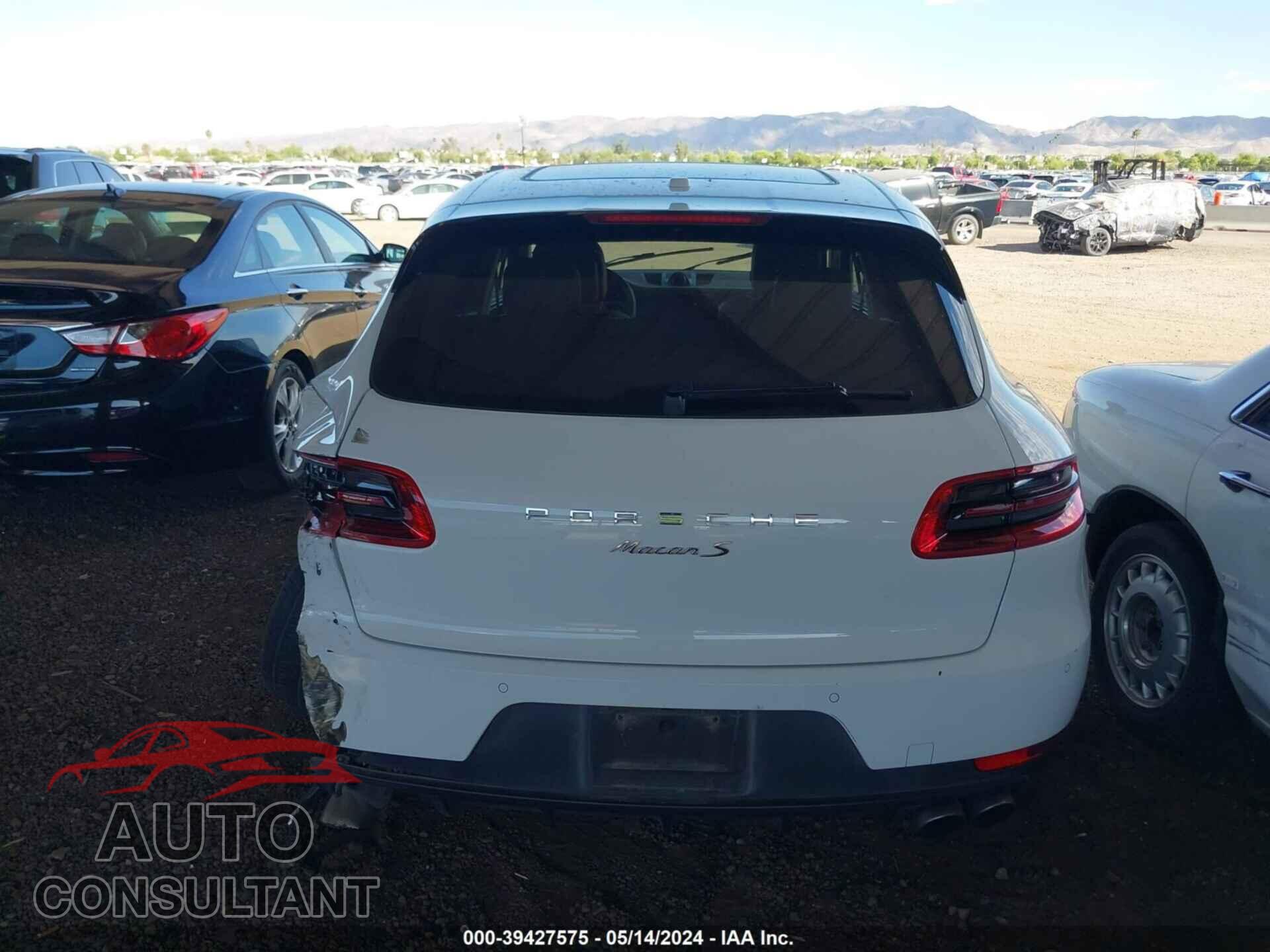 PORSCHE MACAN 2017 - WP1AB2A53HLB12871