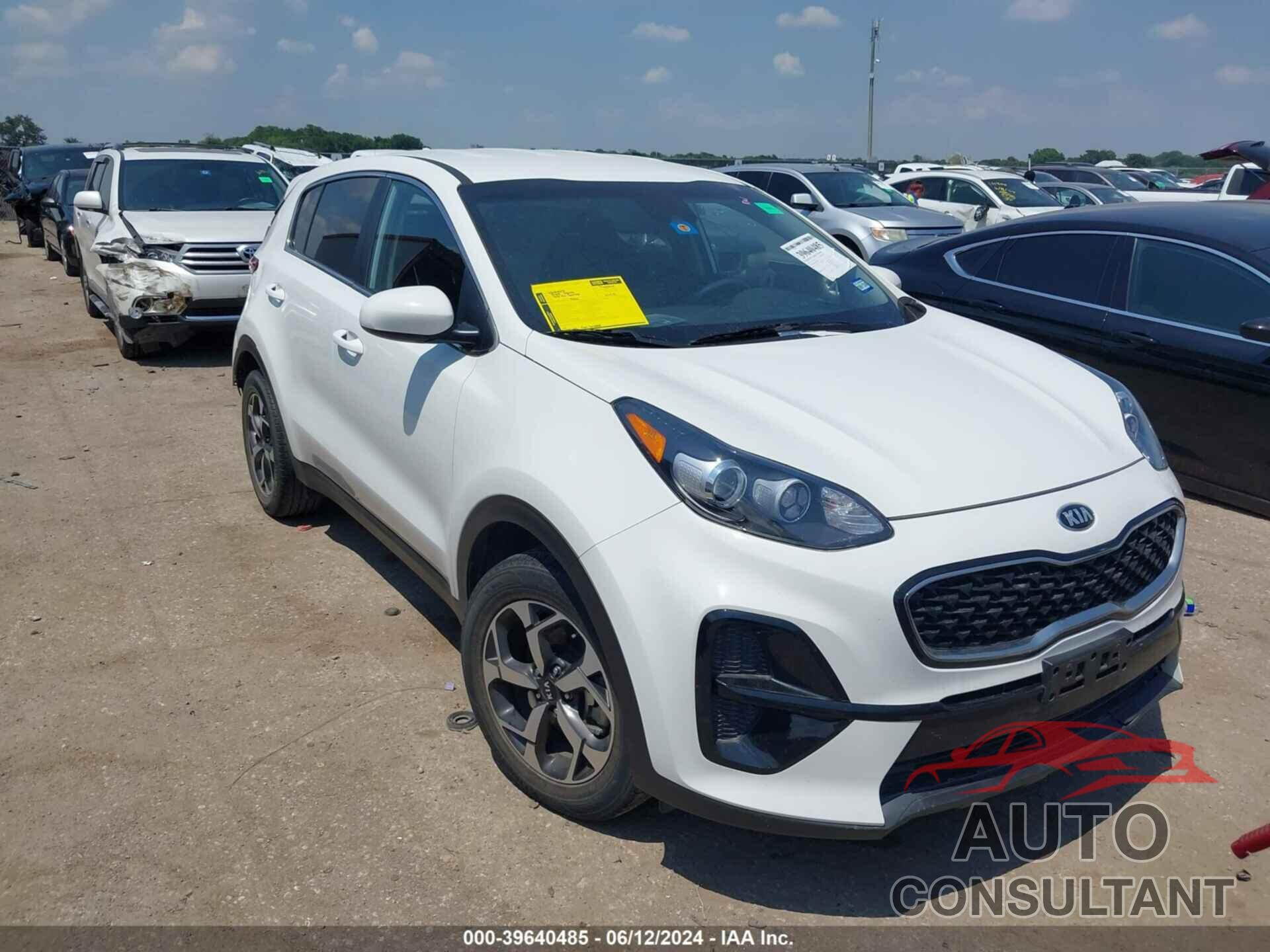 KIA SPORTAGE 2020 - KNDPM3AC0L7810138