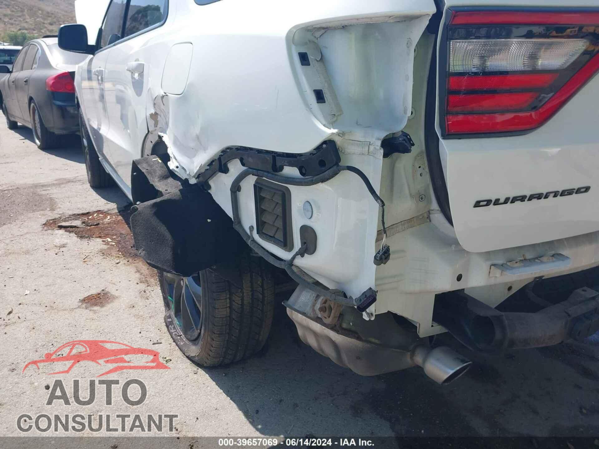 DODGE DURANGO 2017 - 1C4SDHCTXHC921265