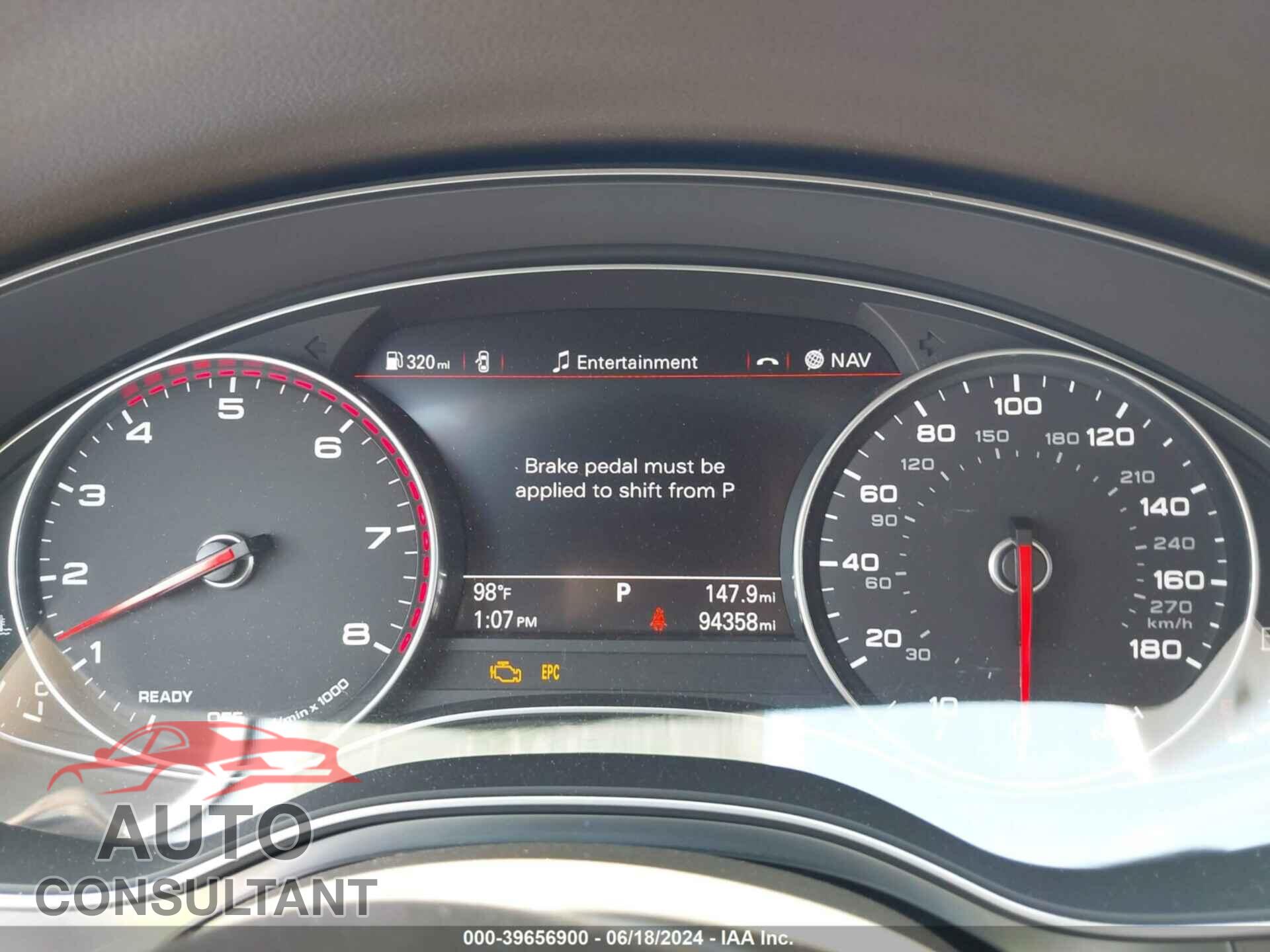AUDI A6 2016 - WAUCFAFC7GN116258