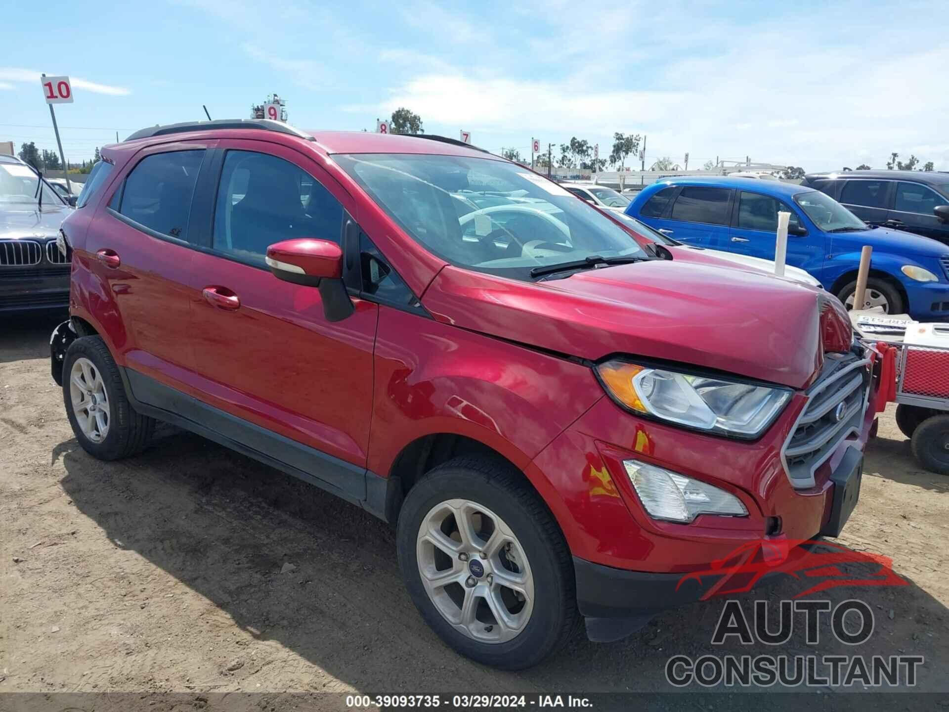 FORD ECOSPORT 2021 - MAJ6S3GL9MC410778