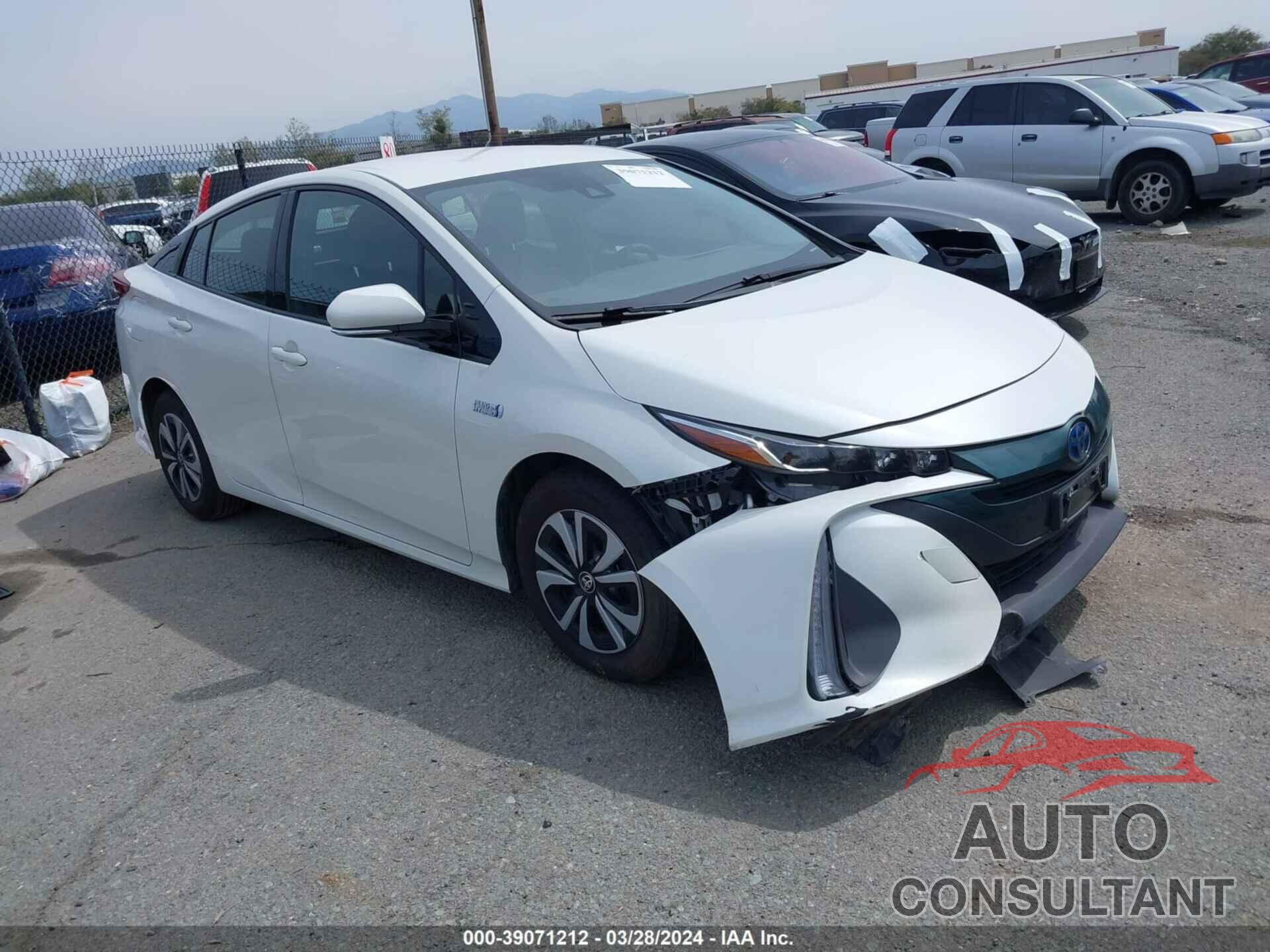 TOYOTA PRIUS PRIME 2019 - JTDKARFP6K3110325