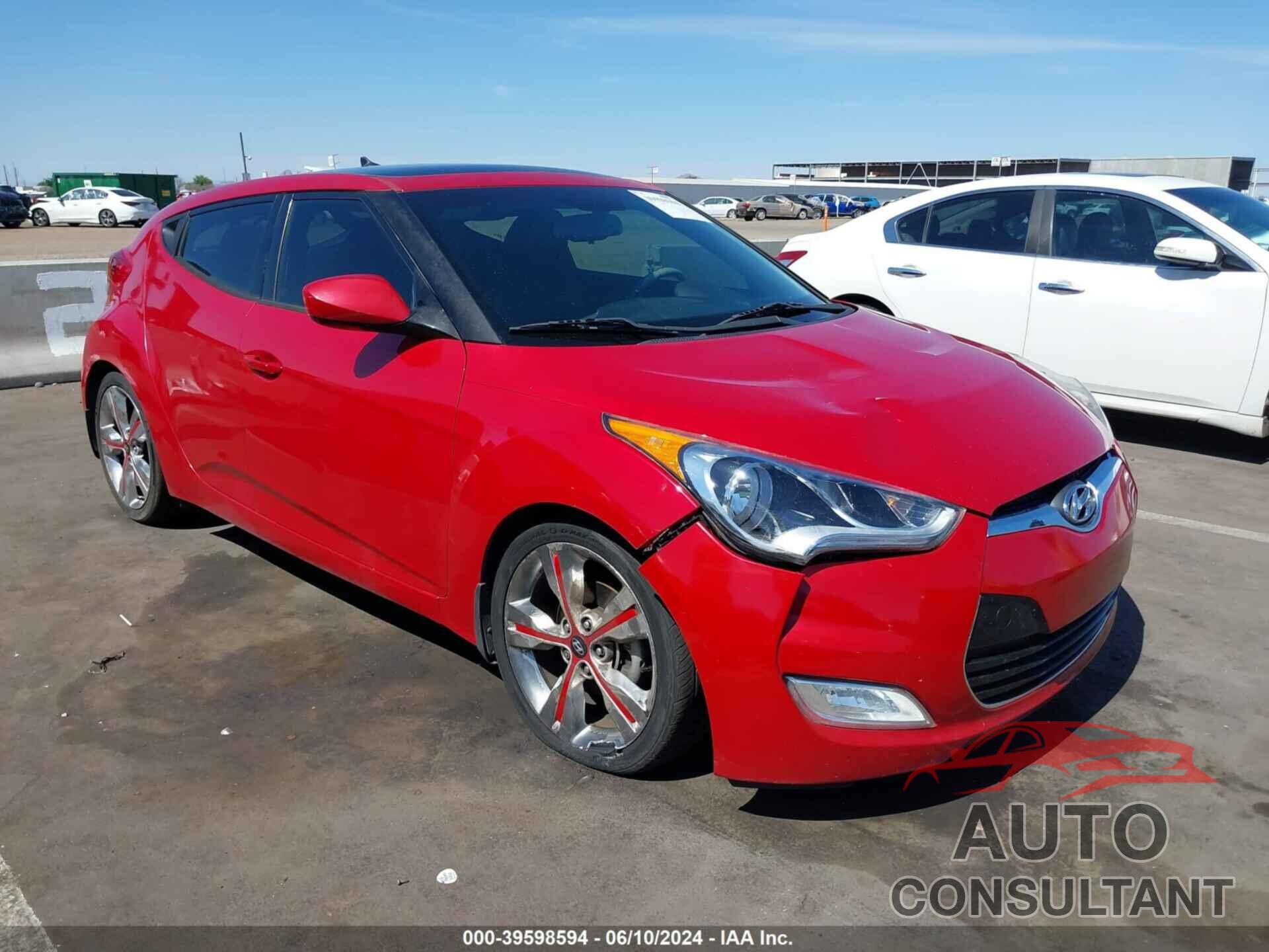 HYUNDAI VELOSTER 2016 - KMHTC6AD0GU294944