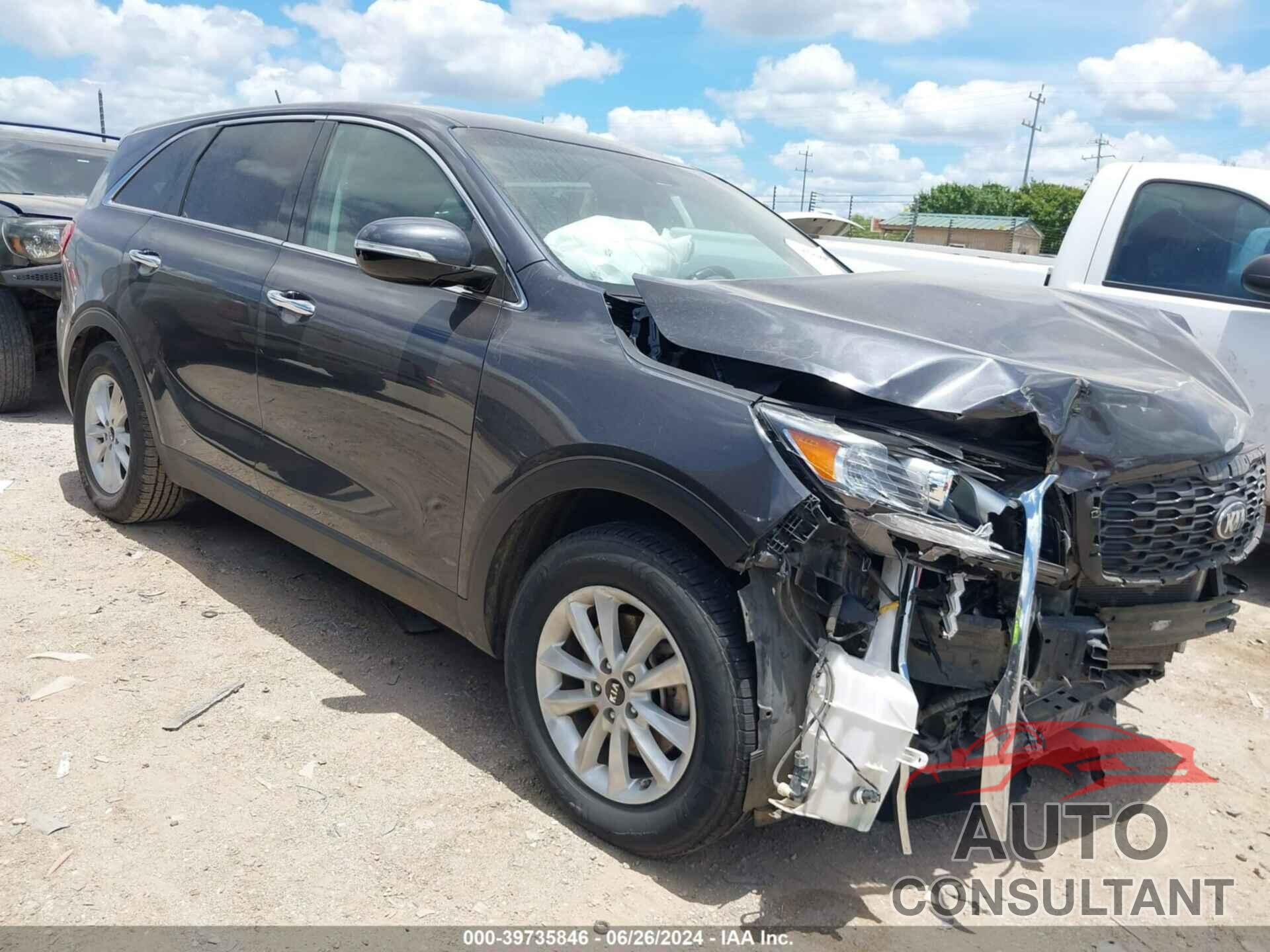 KIA SORENTO 2019 - 5XYPG4A55KG553493
