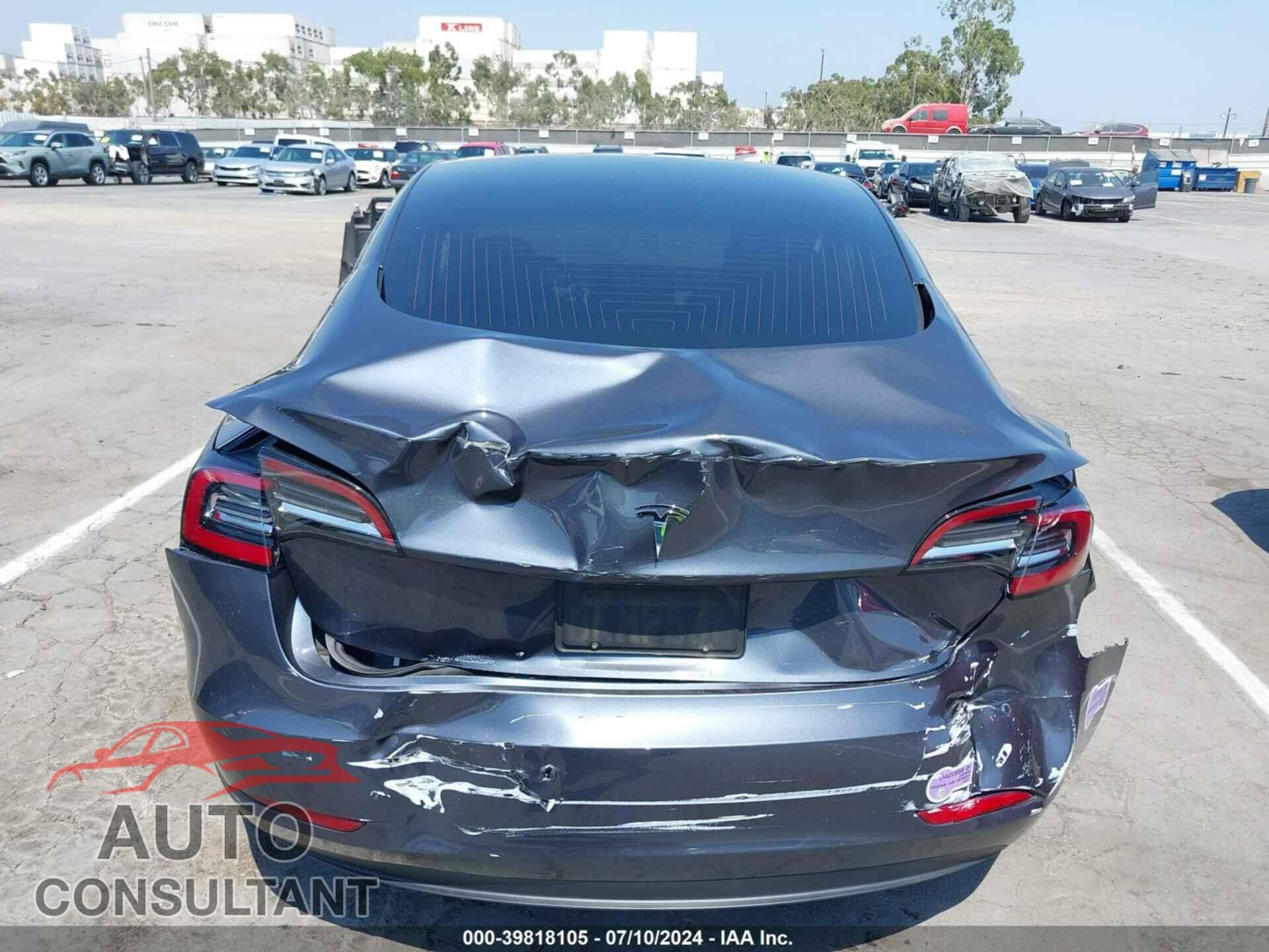 TESLA MODEL 3 2019 - 5YJ3E1EA7KF311208