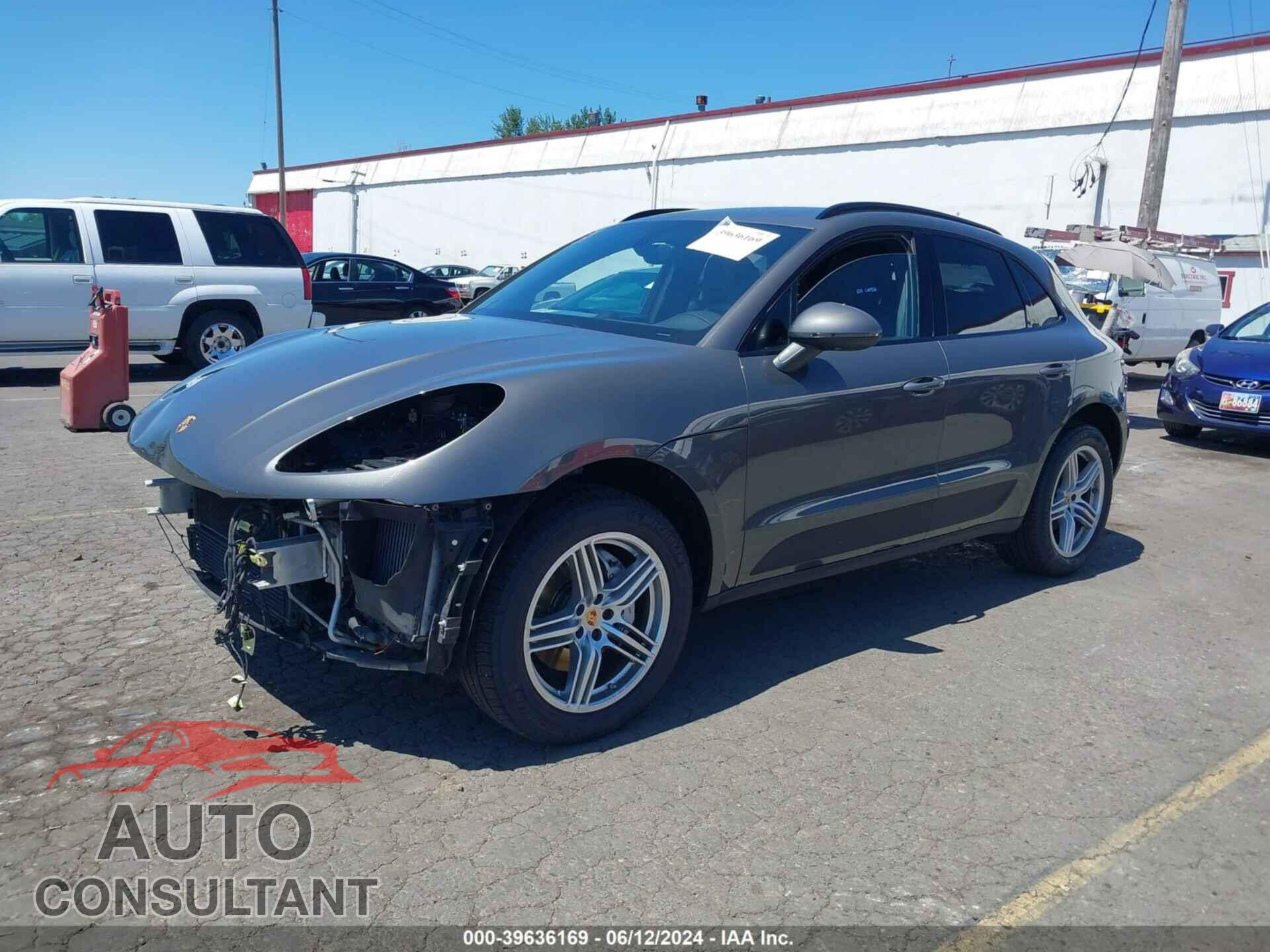 PORSCHE MACAN 2016 - WP1AB2A55GLB43909