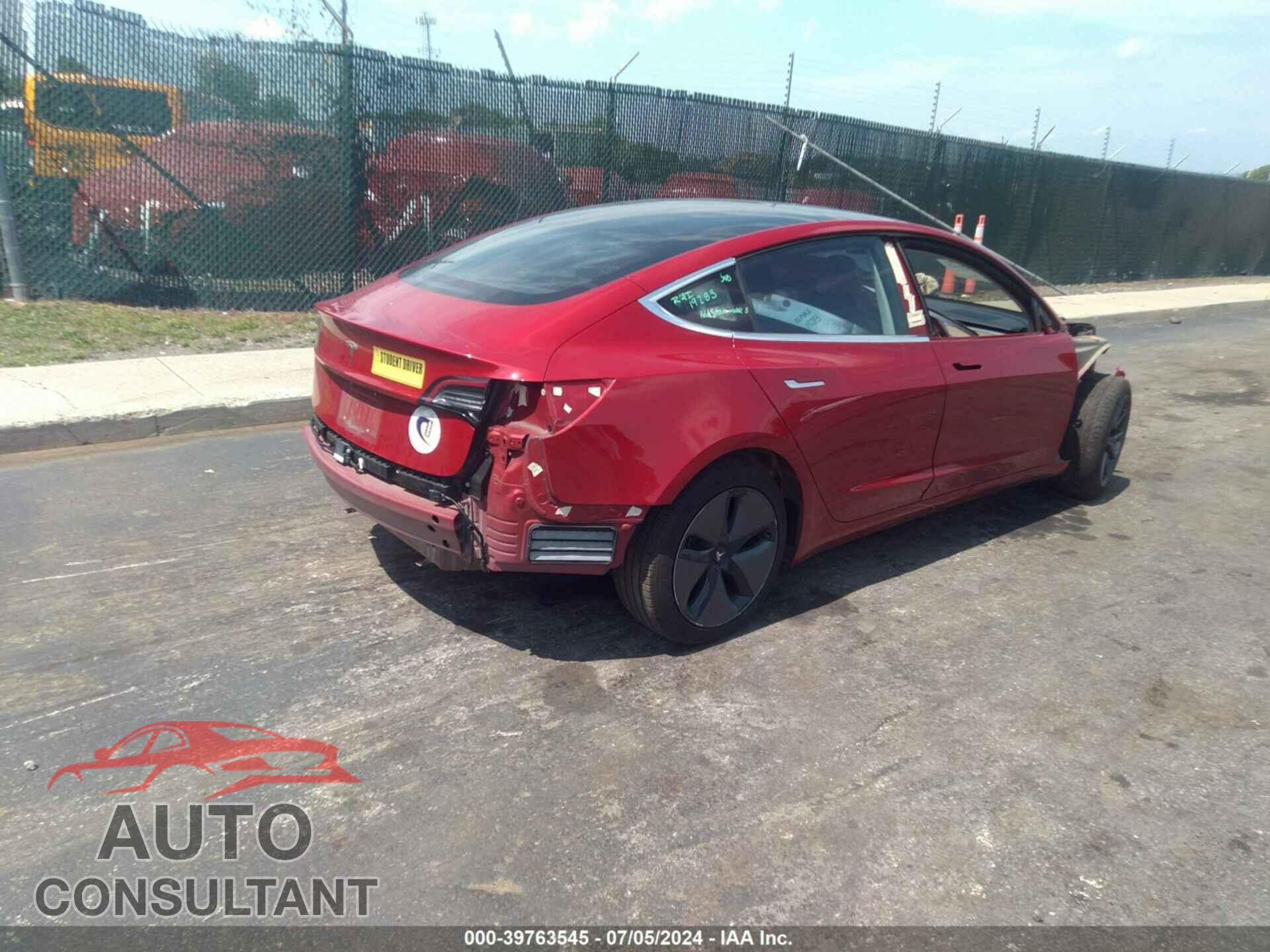 TESLA MODEL 3 2018 - 5YJ3E1EA2JF053324