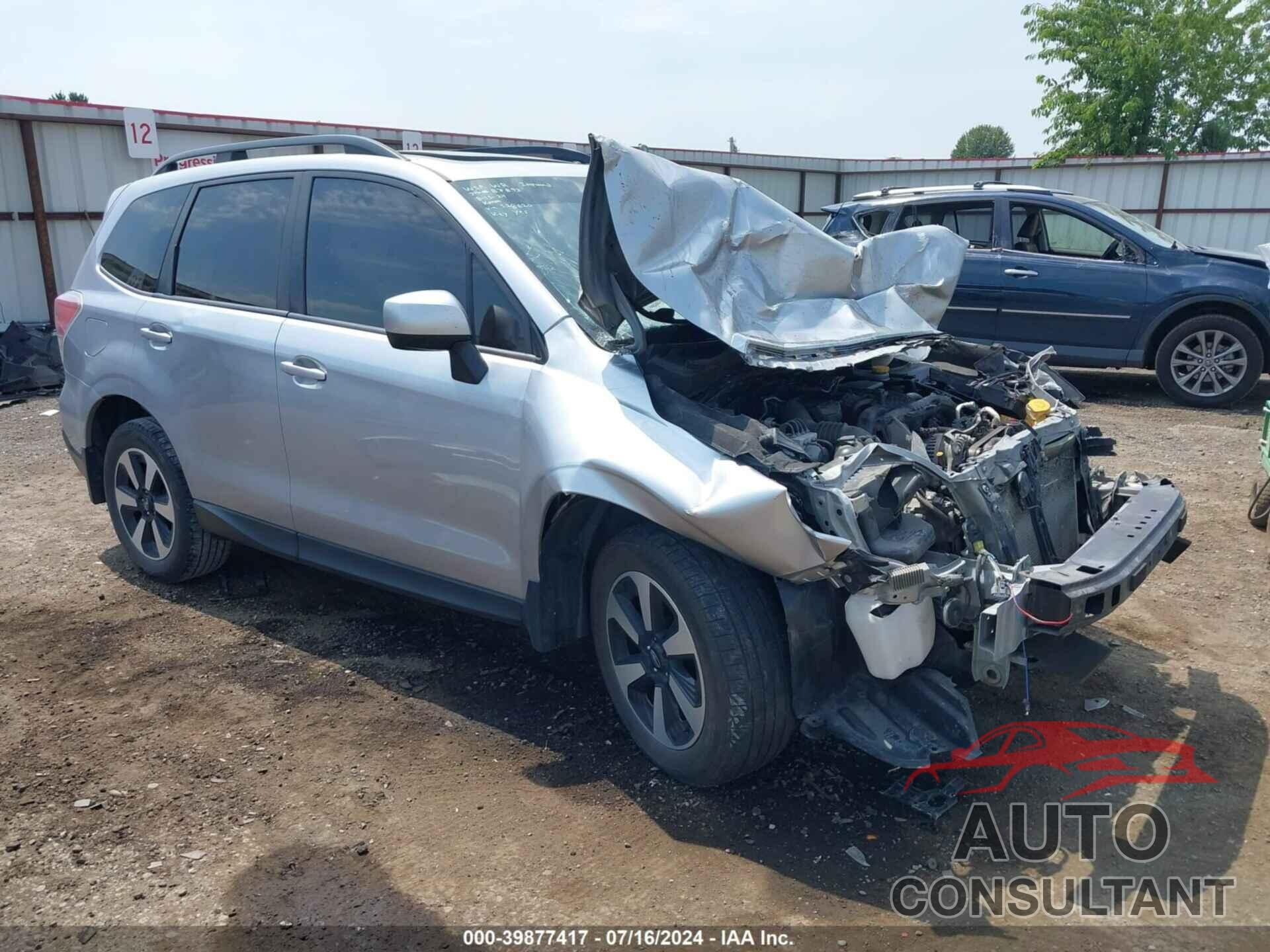 SUBARU FORESTER 2017 - JF2SJAEC9HH528620