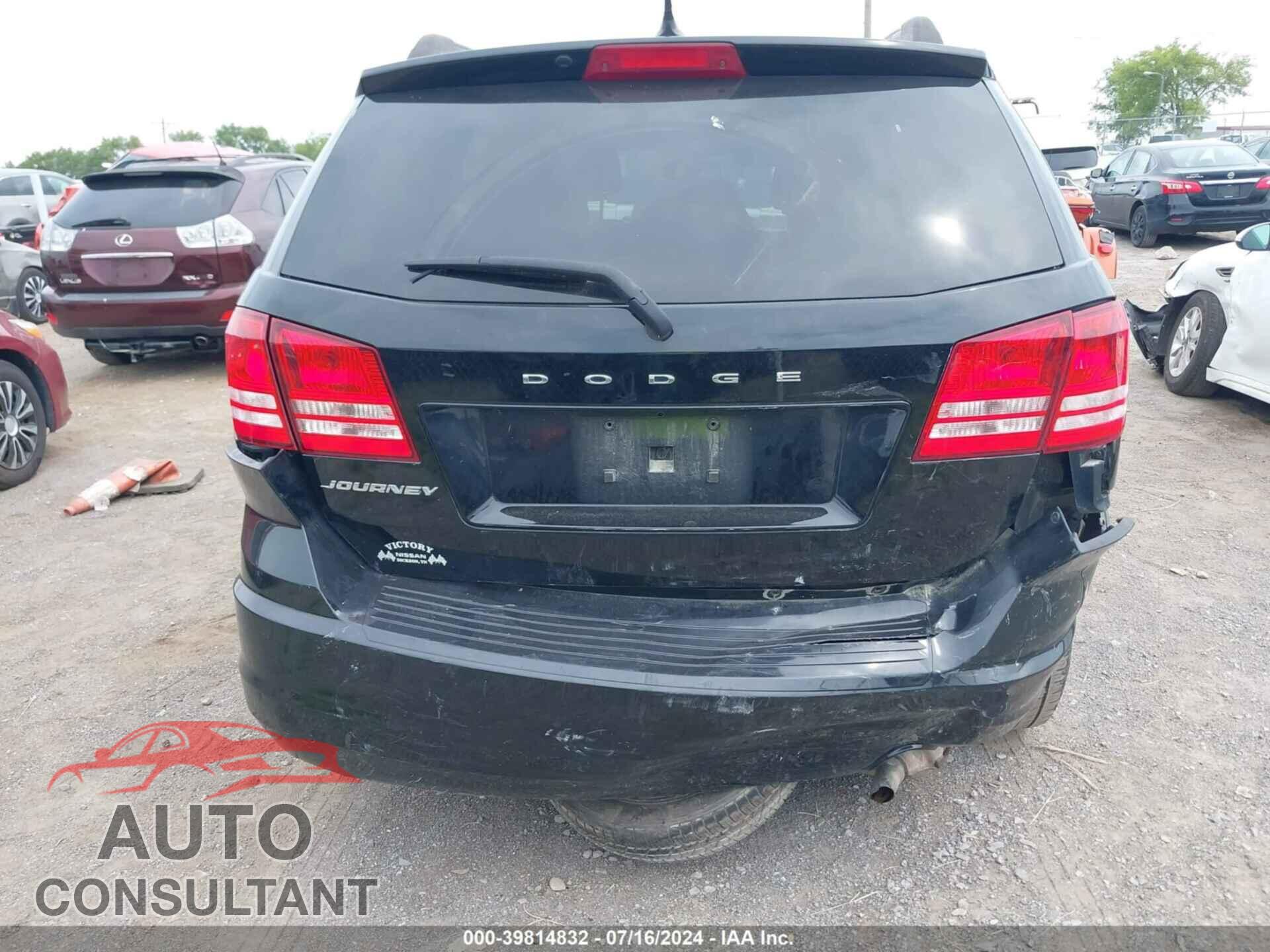 DODGE JOURNEY 2017 - 3C4PDCAB2HT568463
