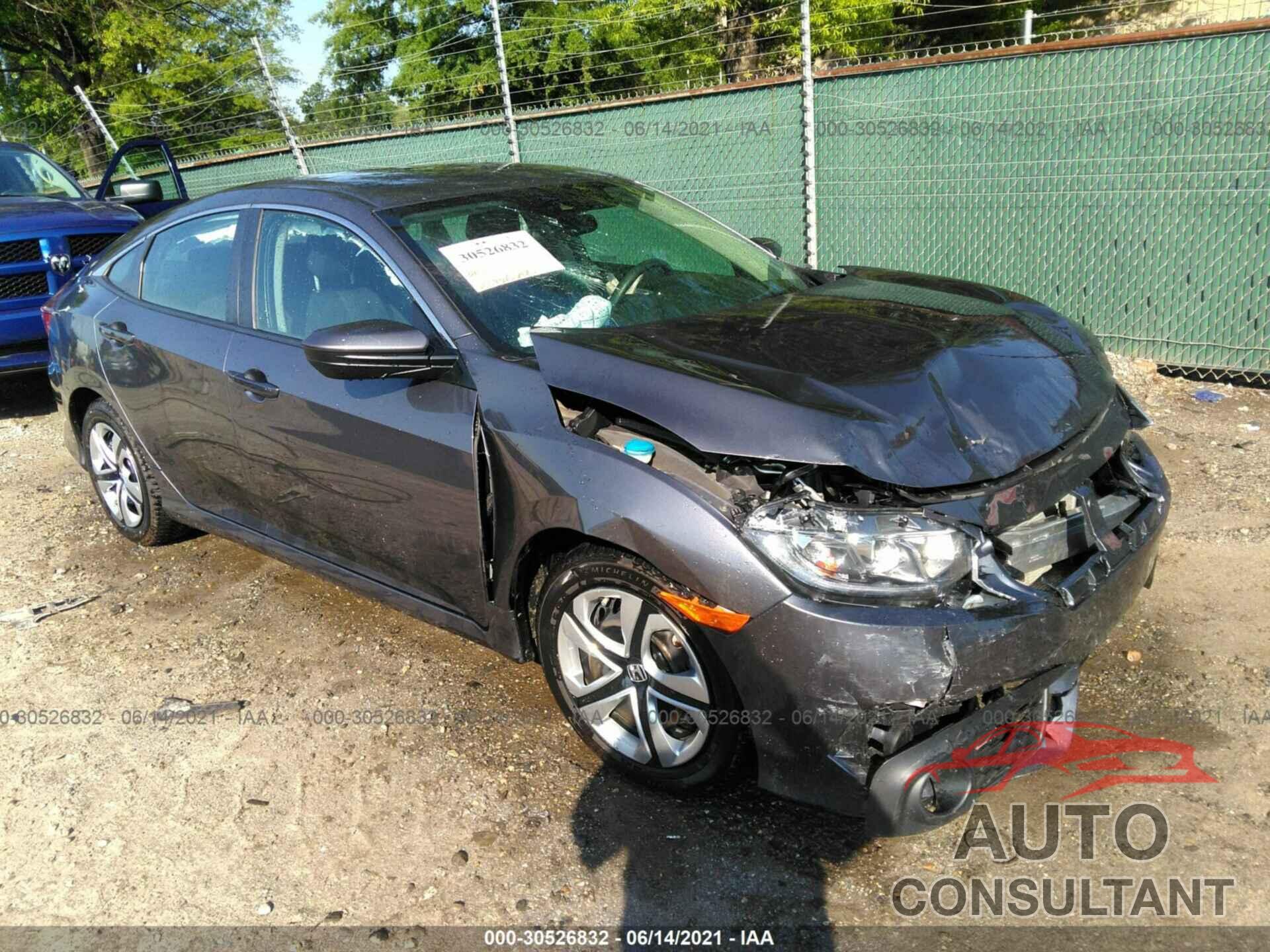 HONDA CIVIC SEDAN 2018 - 2HGFC2F63JH584739