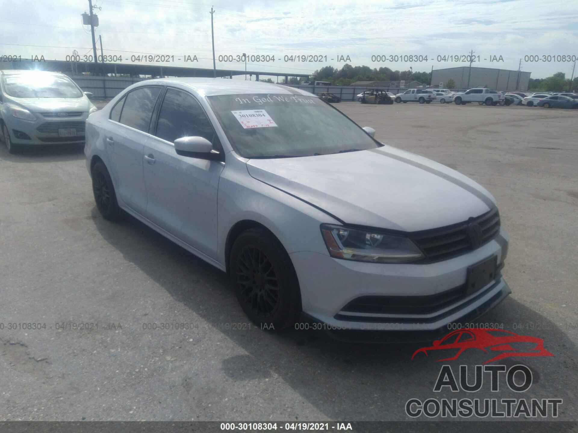 VOLKSWAGEN JETTA 2017 - 3VW2B7AJ4HM302920
