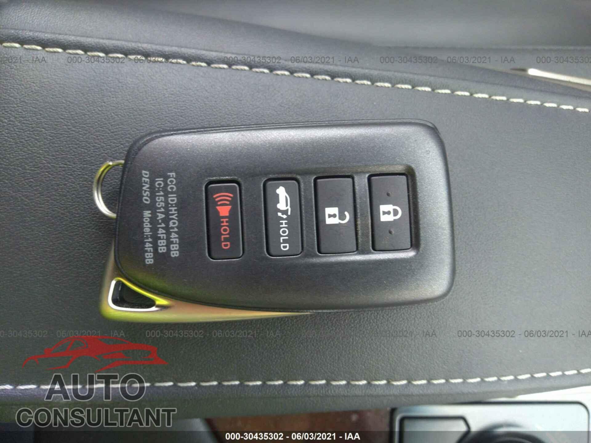 LEXUS RX 2019 - 2T2ZZMCA5KC125167